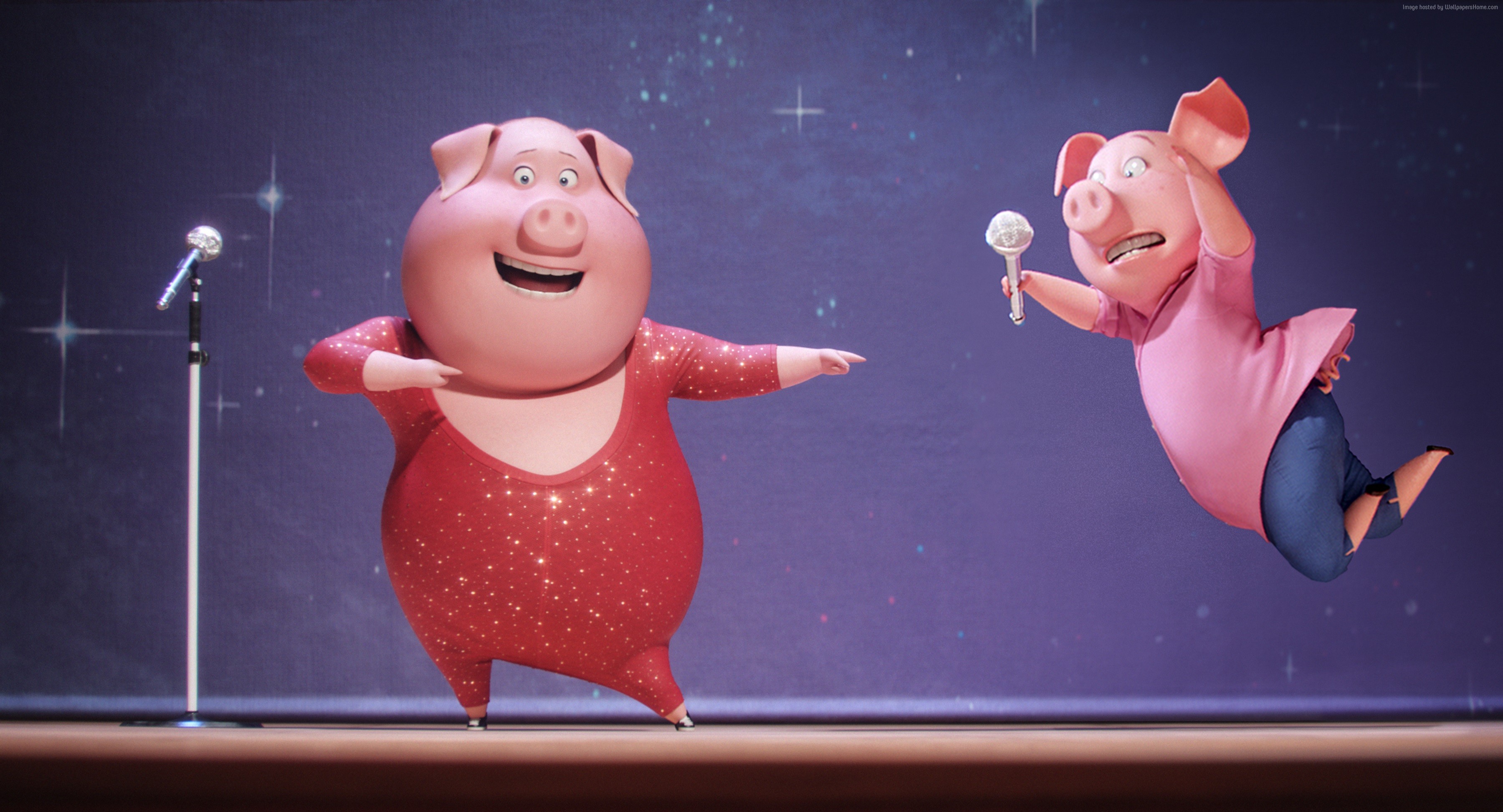 Rosita and Ash from Sing HD Wallpaper