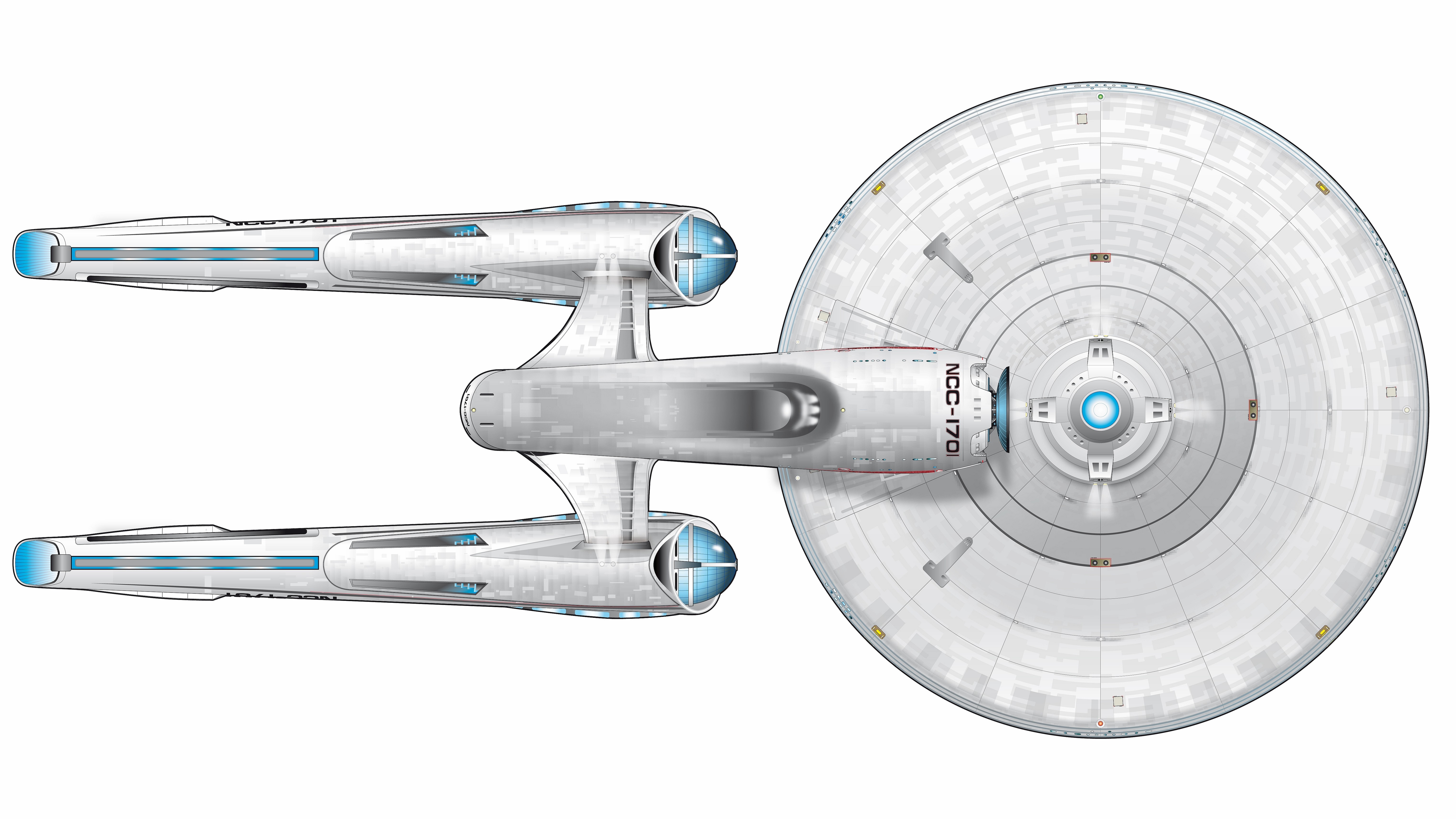 Star Trek USS Enterprise NCC-1701 HD Wallpaper