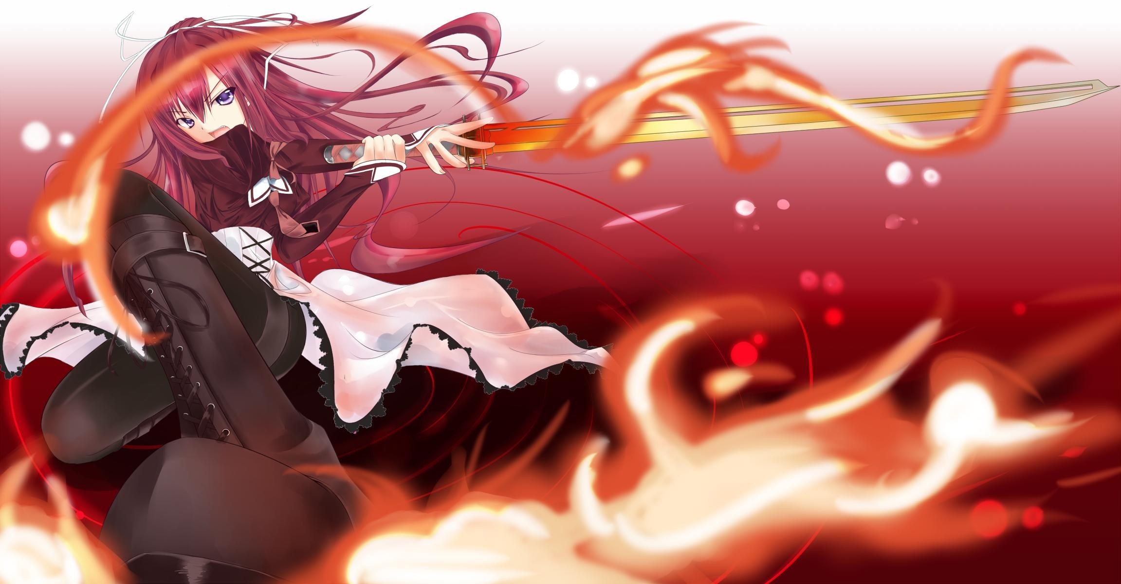 Kusakabe Misuzu from 11 Eyes with fire sword HD Wallpaper