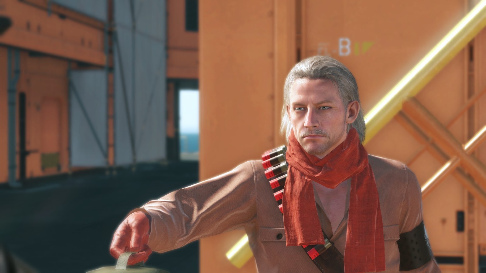 Revolver Ocelot from Metal Gear Solid V The Phantom Pain HD Wallpaper