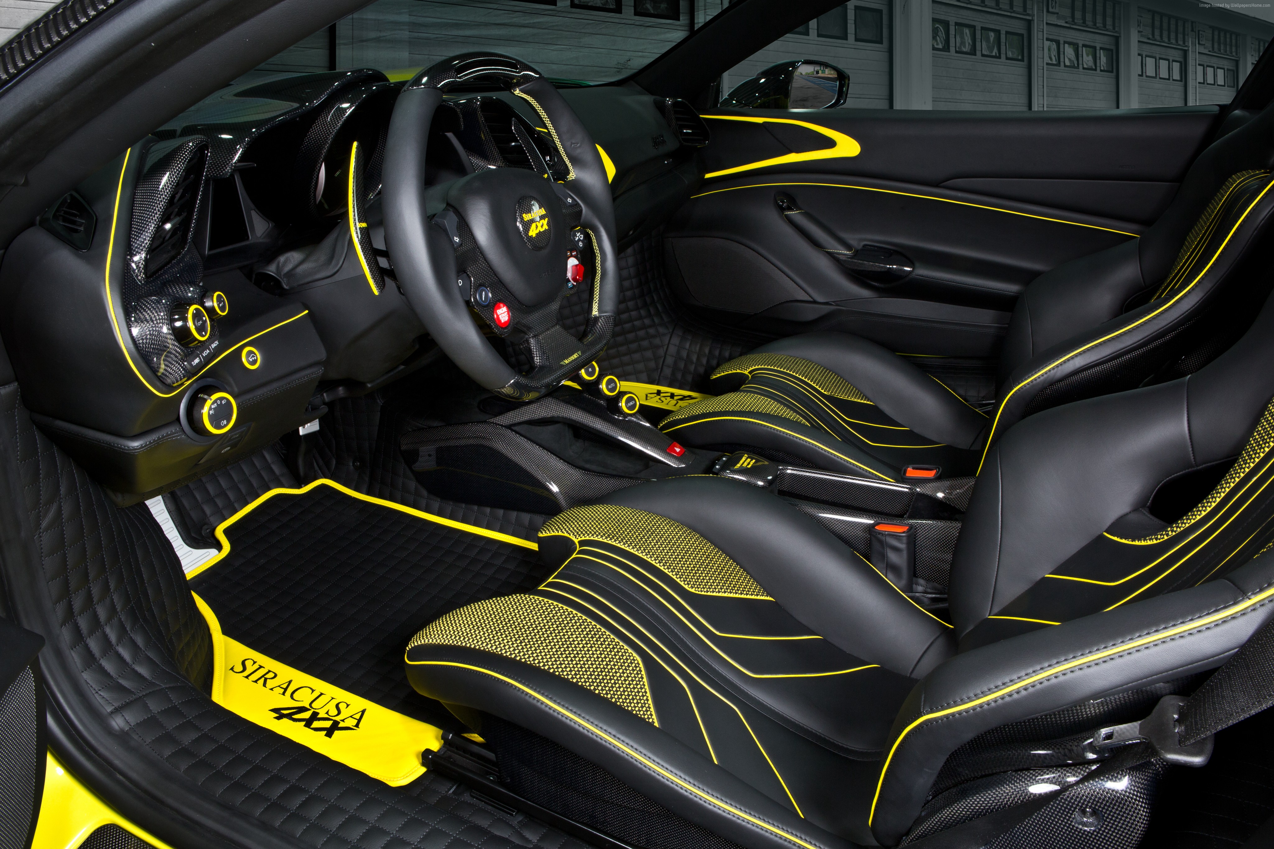 Mansory 4XX Siracusa Interior HD Wallpaper