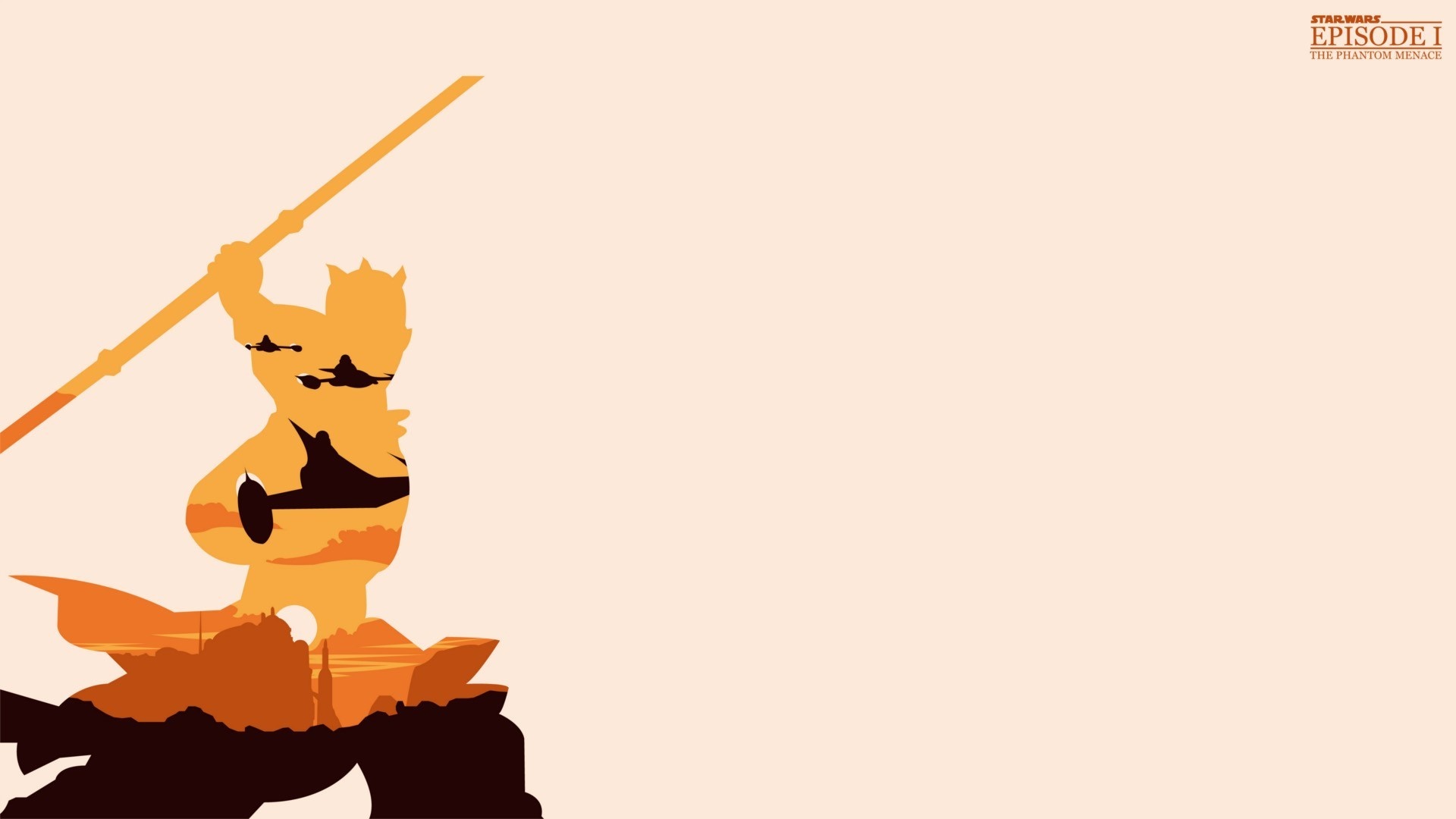 Darth Maul from Star Wars: Episode I The Phantom Menace HD Wallpaper