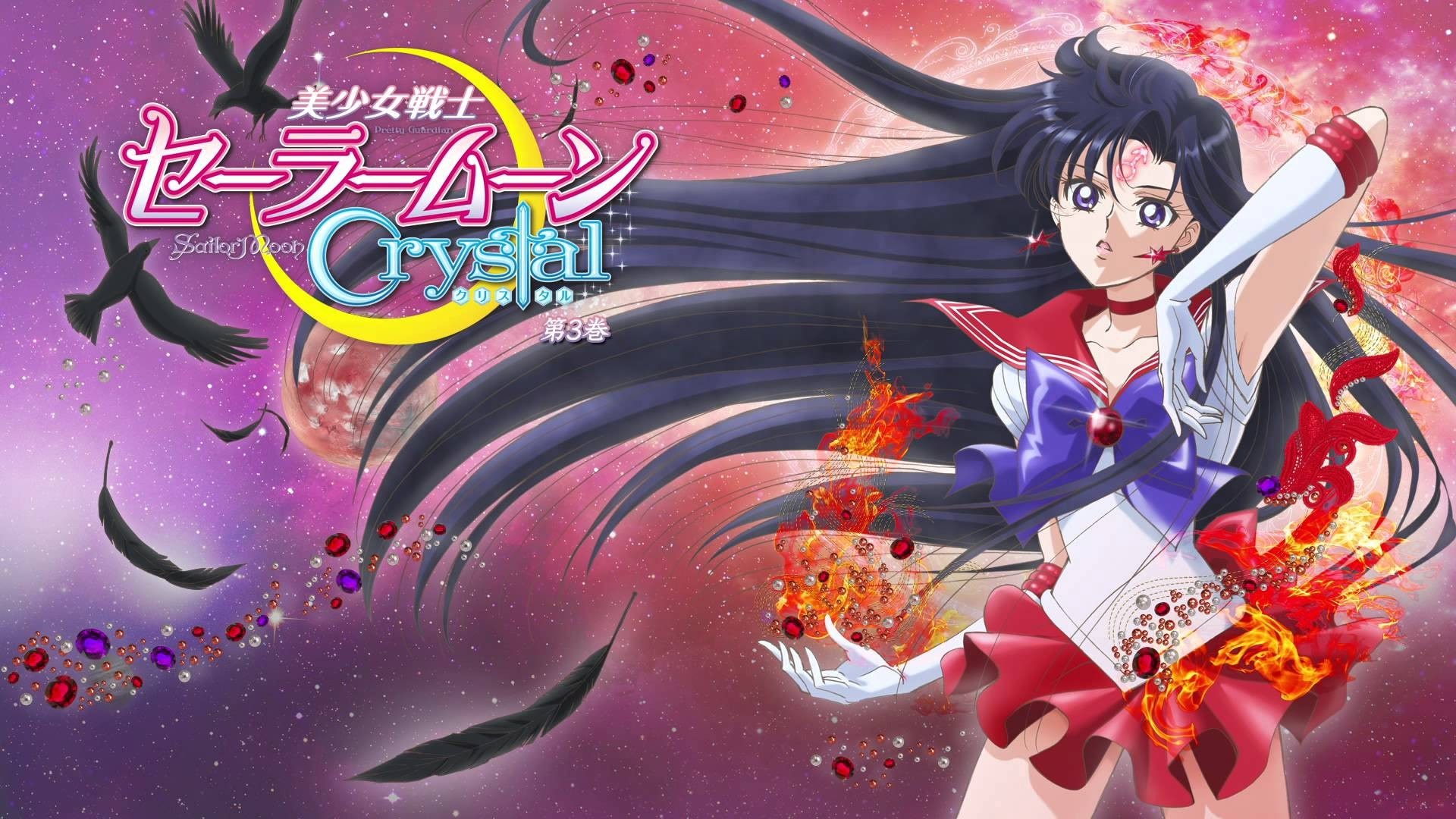 Sailor Mars from Sailor Moon Crystal HD Wallpaper
