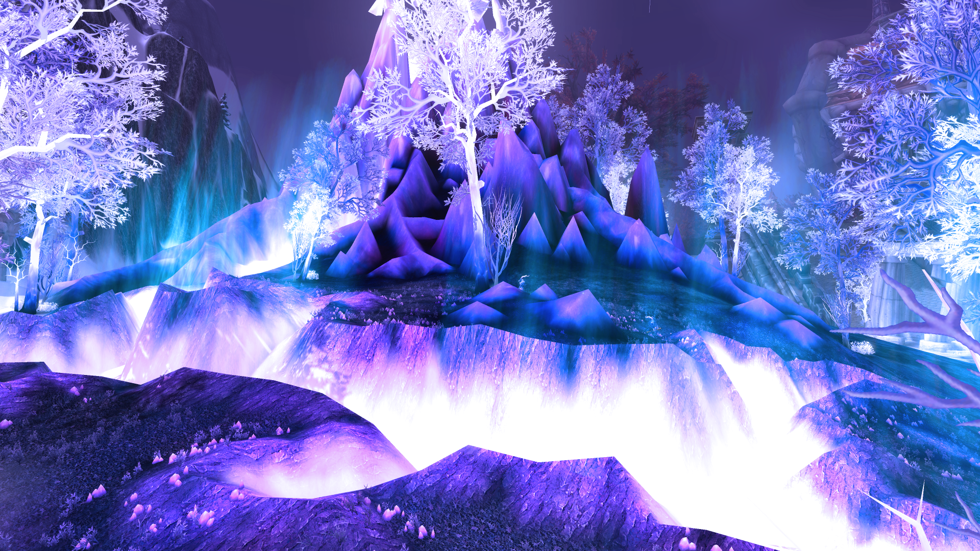 World of Warcraft Crystalsong Forest screenshot HD Wallpaper