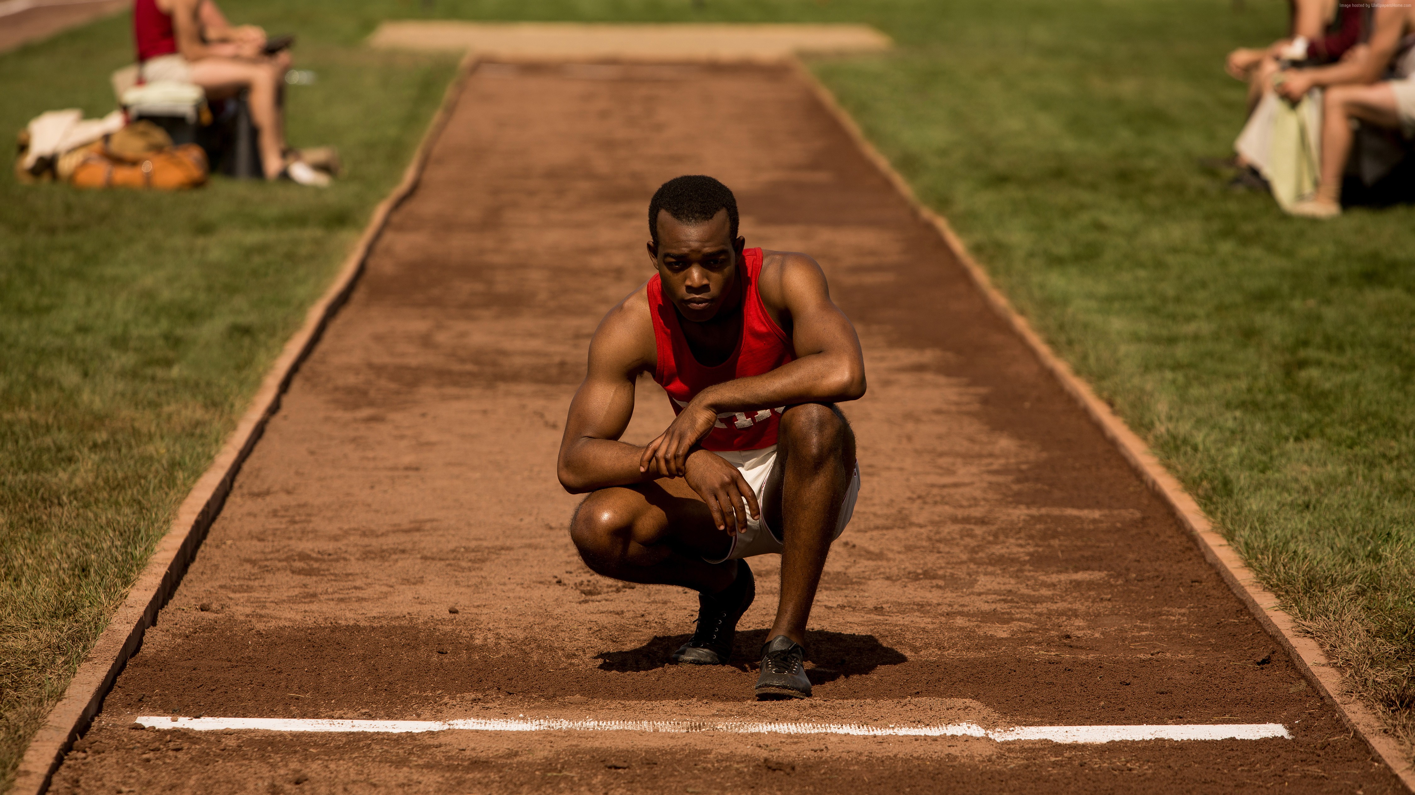 Jesse Owens in Race HD Wallpaper