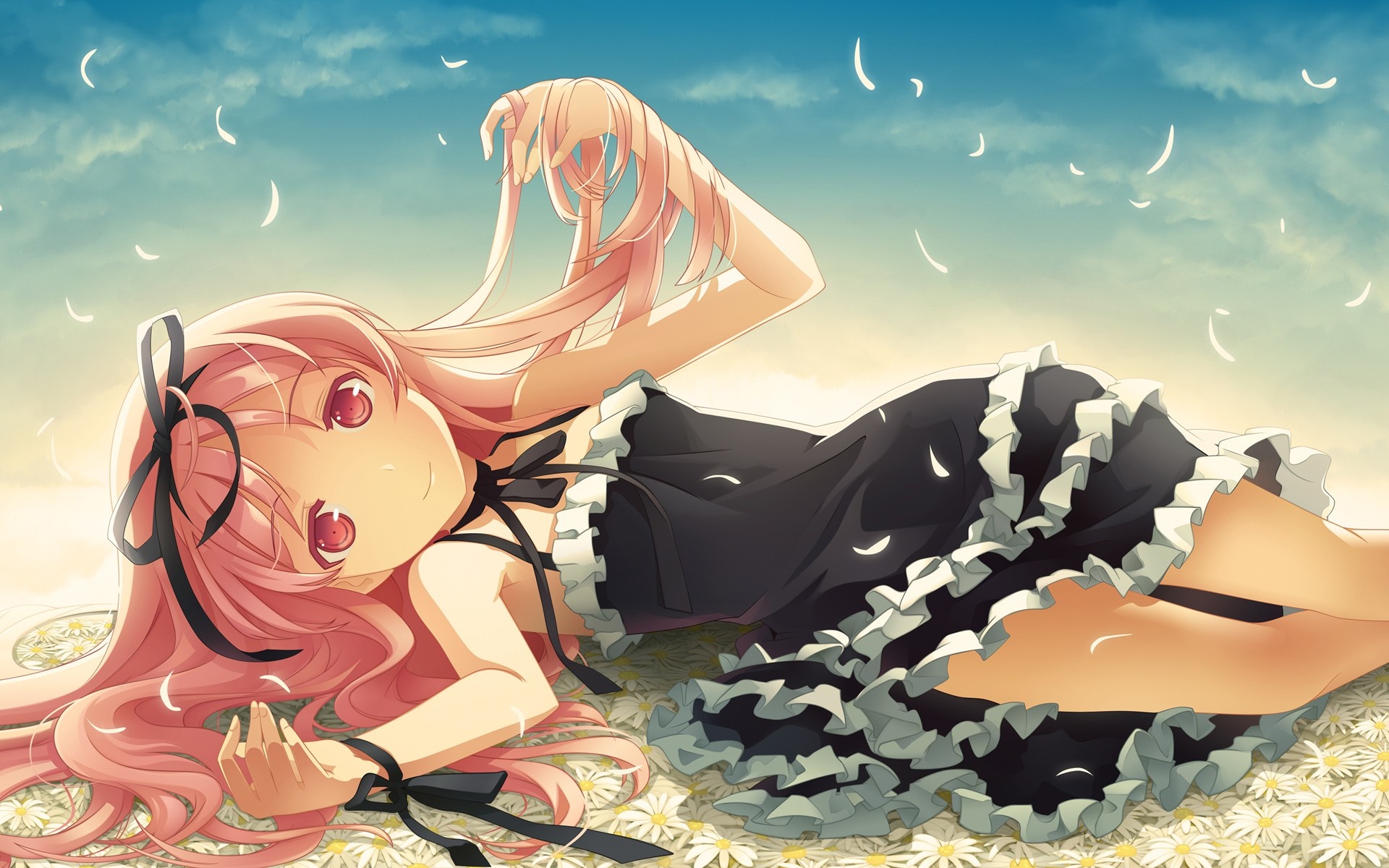Himemiya Ruri from Garden HD Wallpaper