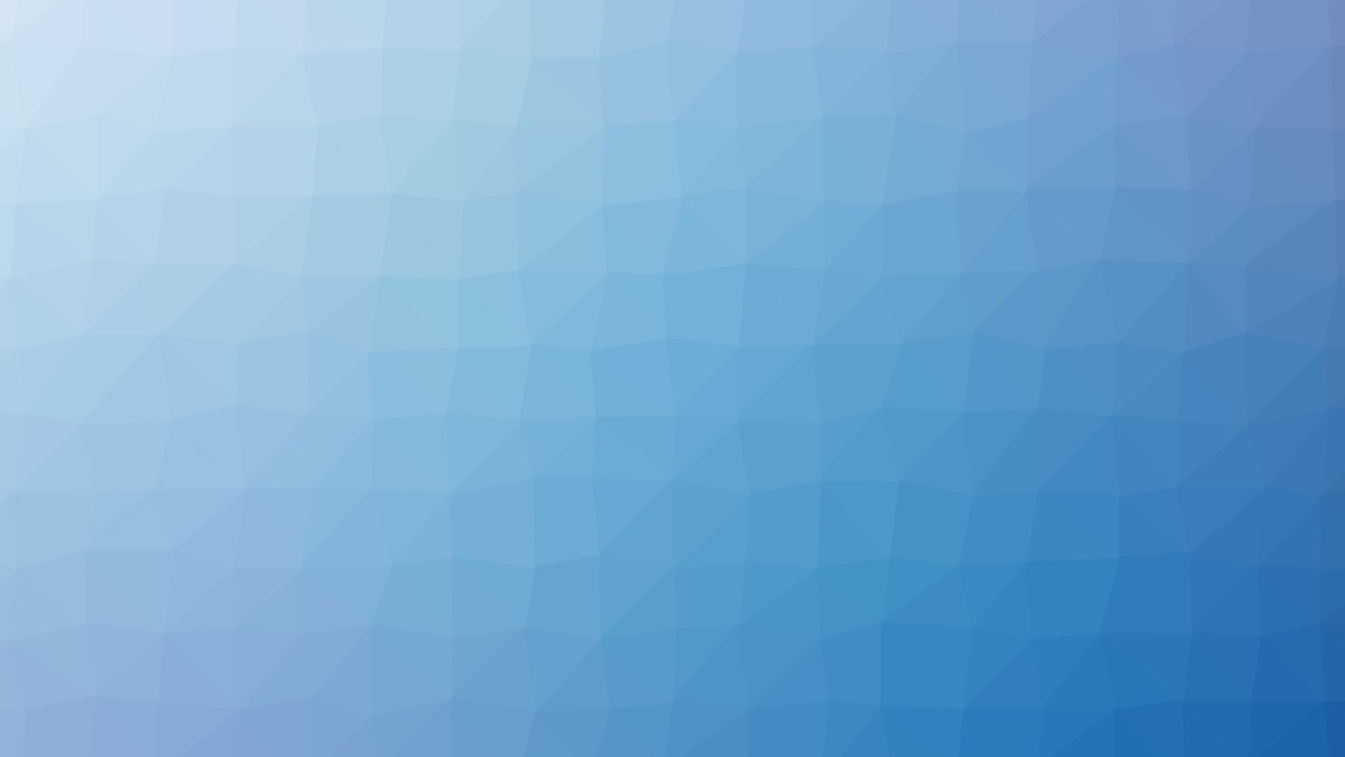 Blue polygonal gradient pattern HD Wallpaper