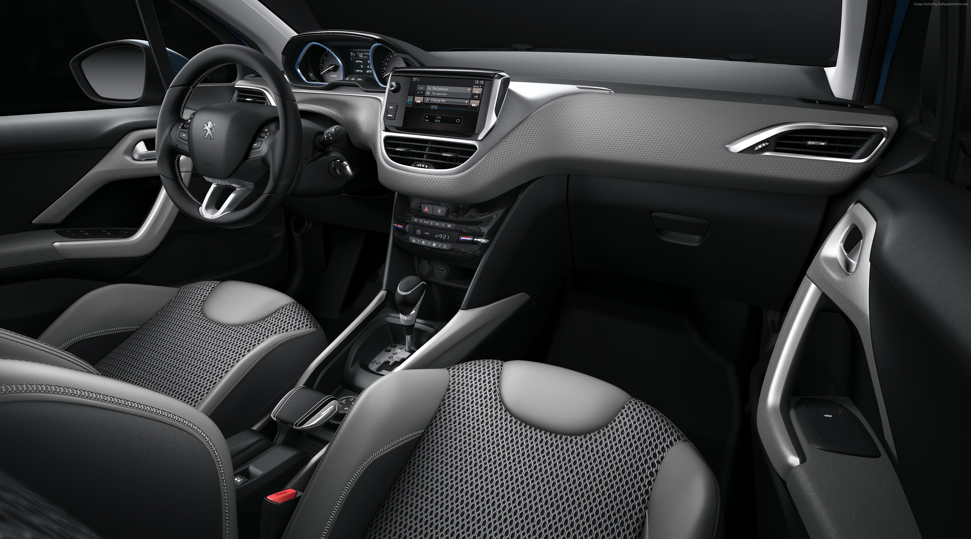 Peugeot 2008 DK interior at Geneva Auto Show 2016 HD Wallpaper