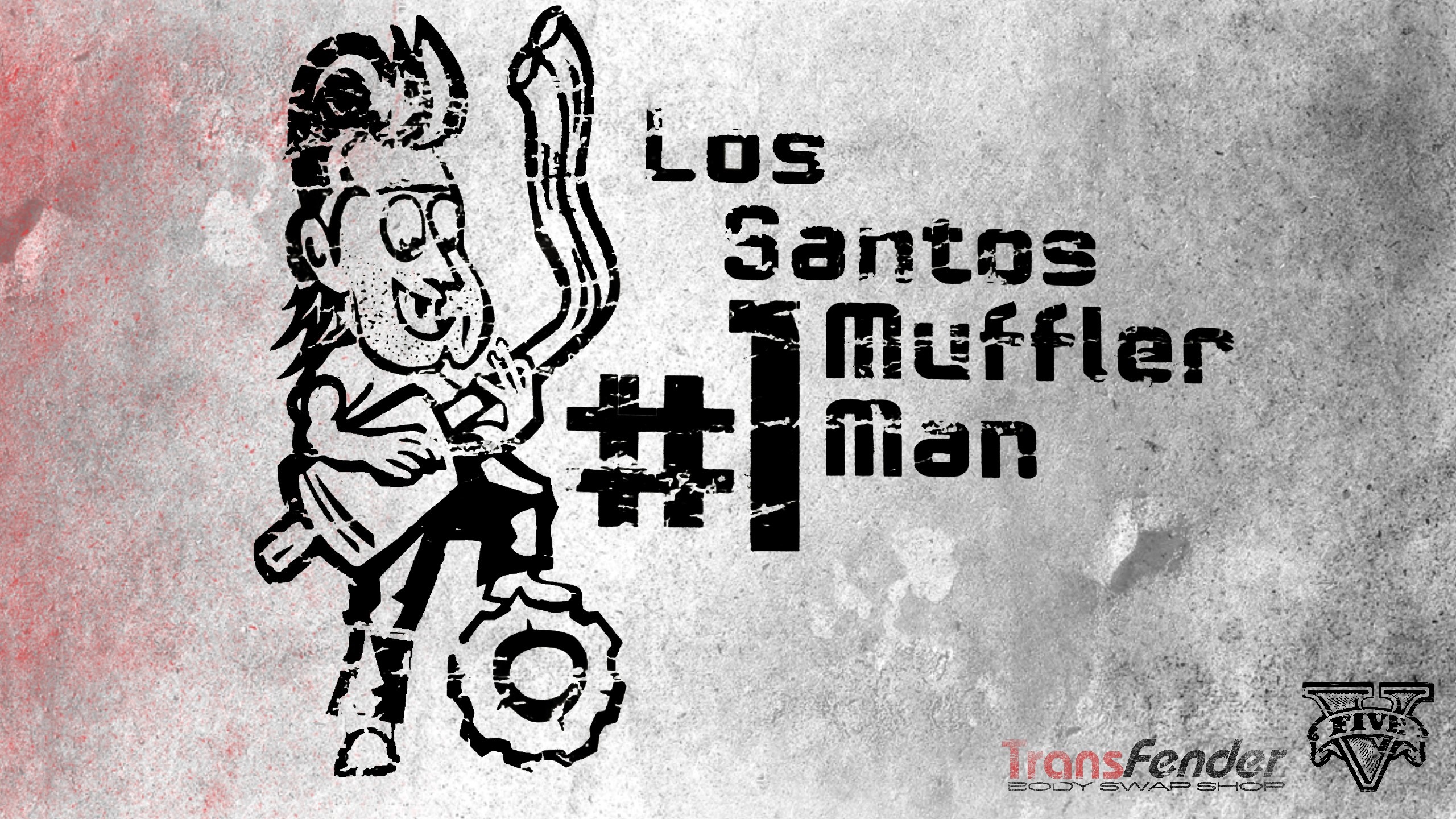 Los Santos Muffler Man from Grand Theft Auto V HD Wallpaper