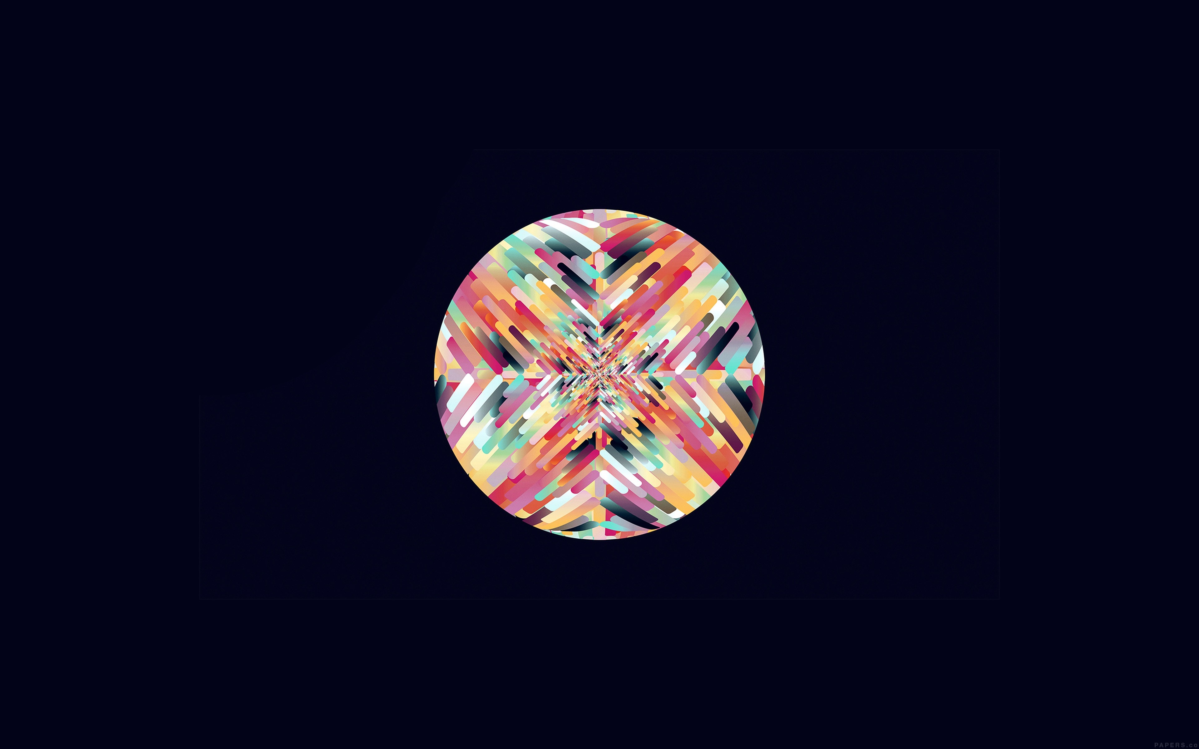 Colorful abstract sphere pattern HD Wallpaper