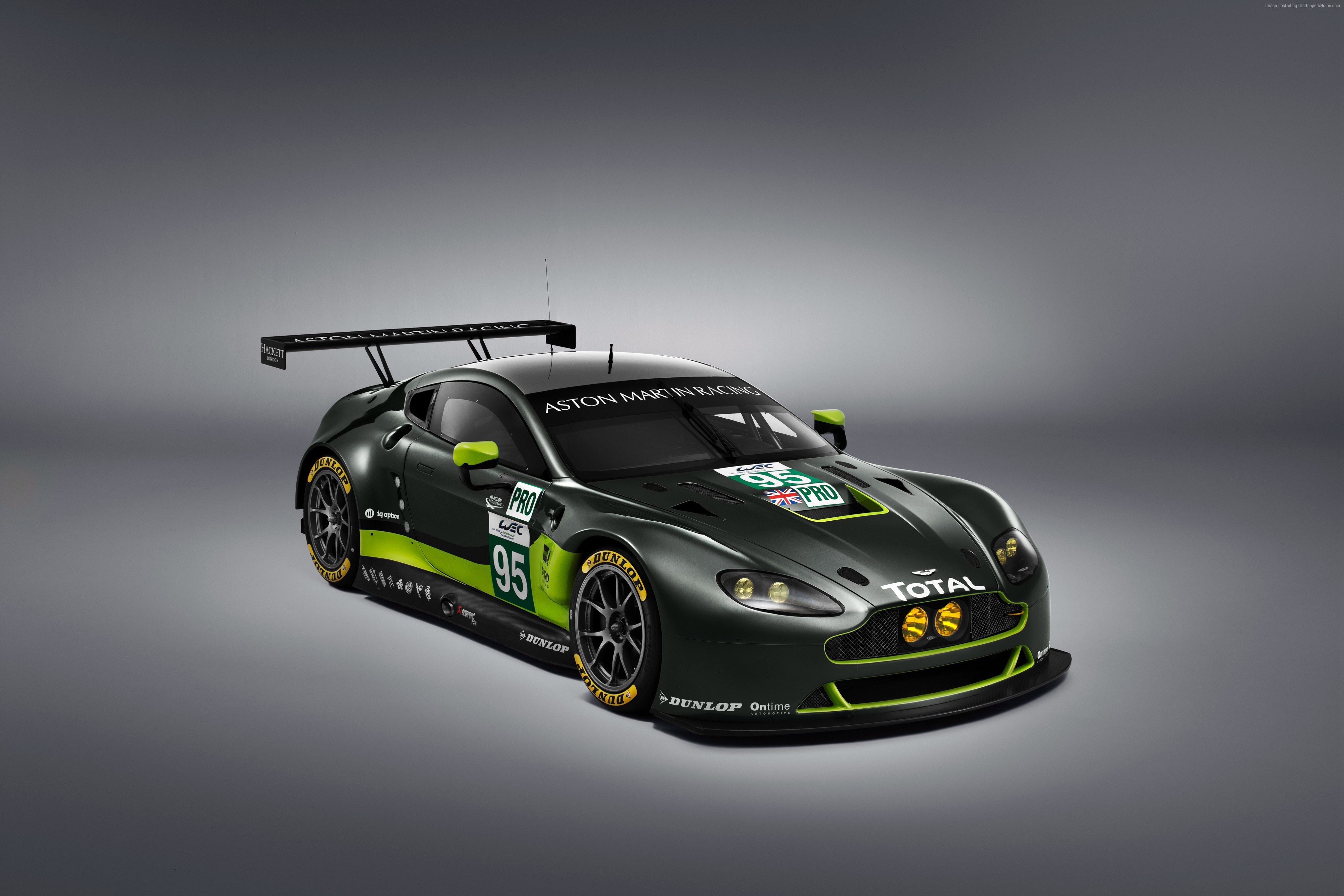 Aston Martin V8 Vantage GTE racing car HD Wallpaper