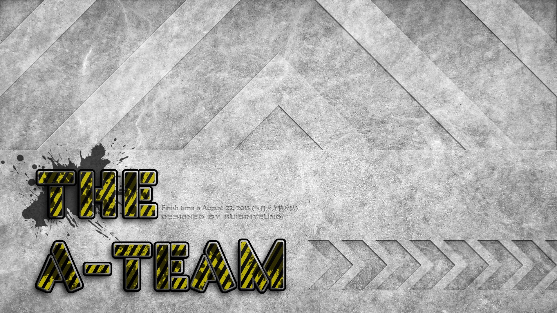 The A-Team Title Card HD Wallpaper