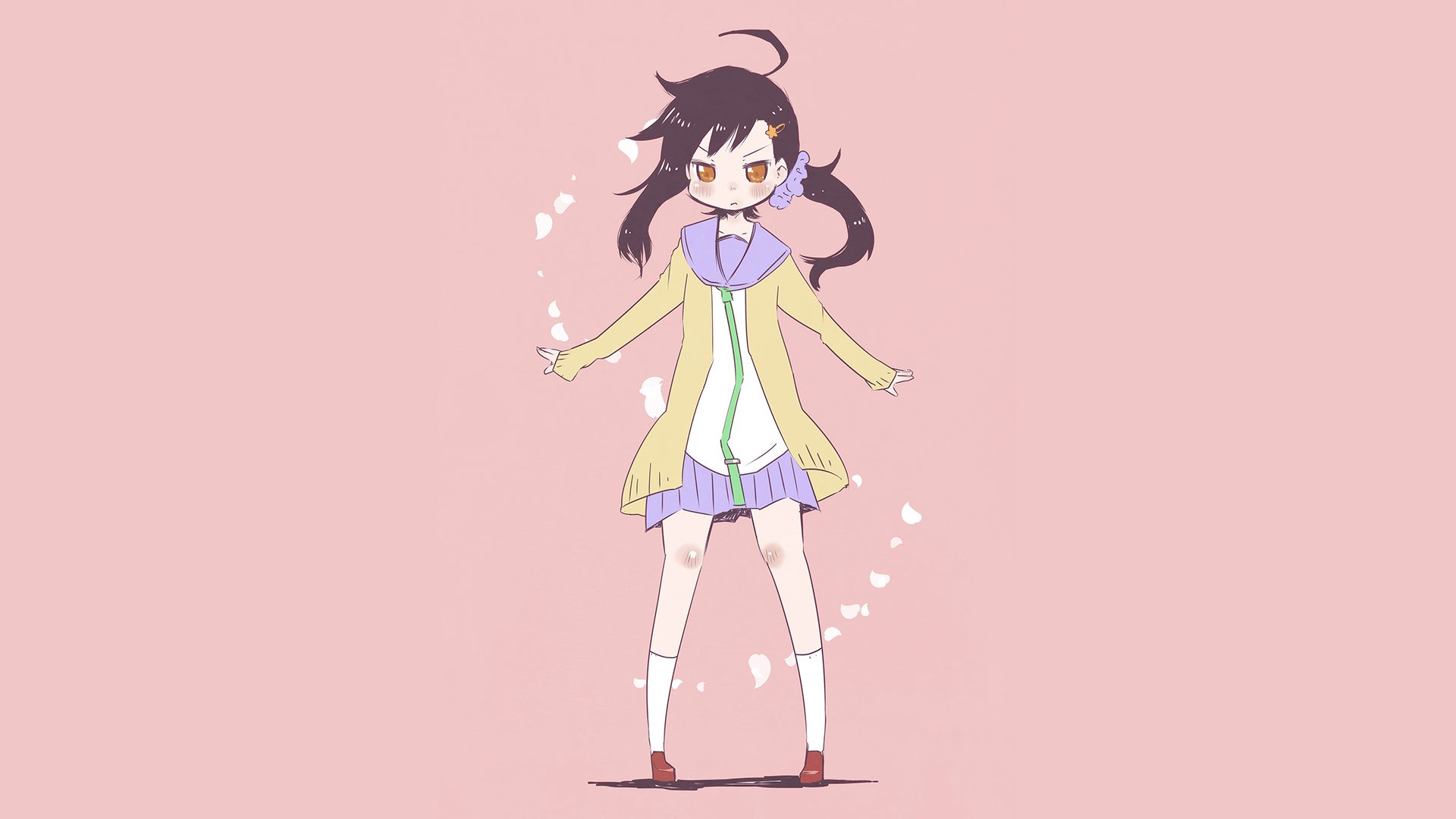 Onodera Haru from Nisekoi anime illustration HD Wallpaper