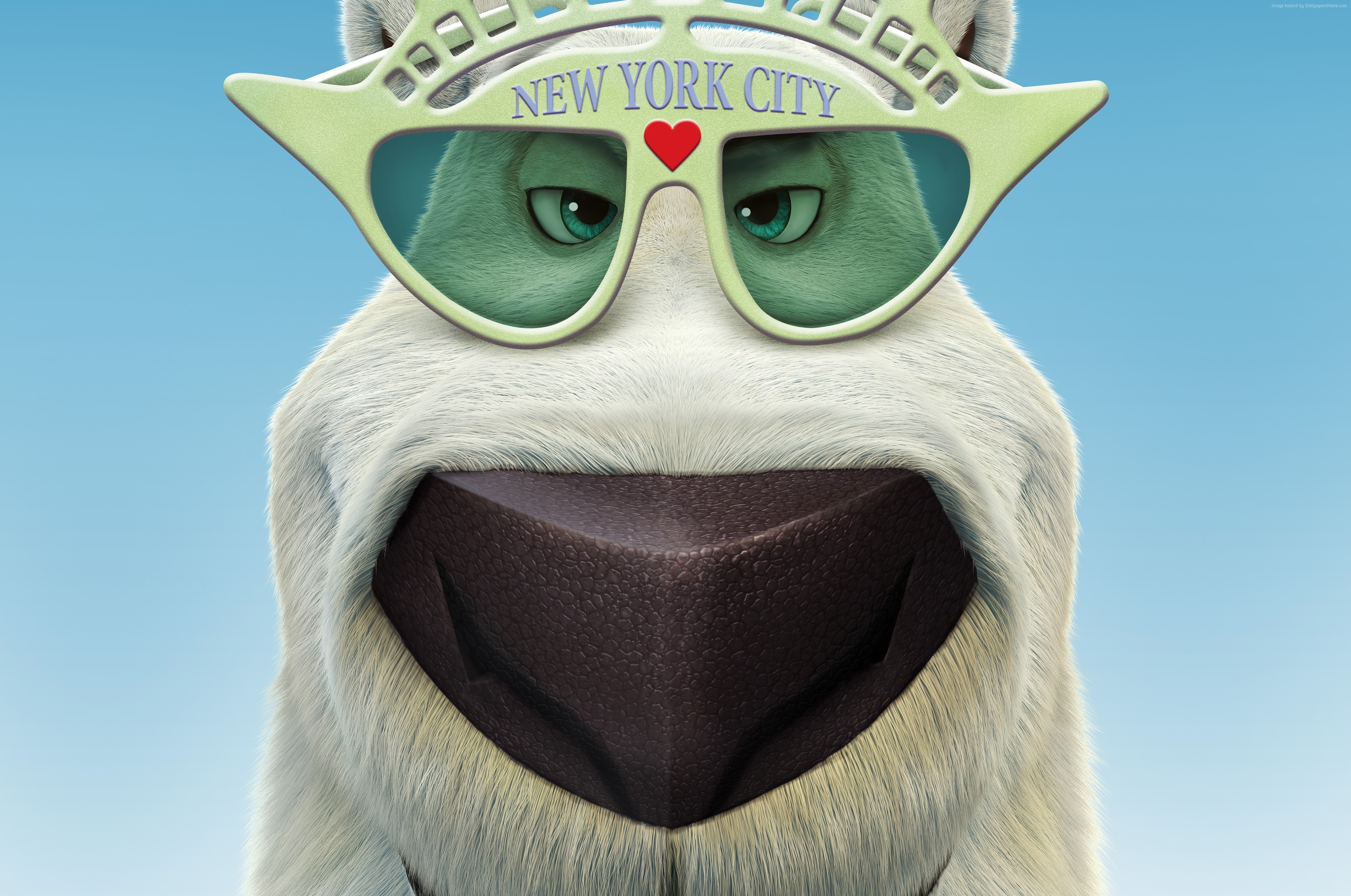 Norm of the North wearing New York City glasses HD Wallpaper