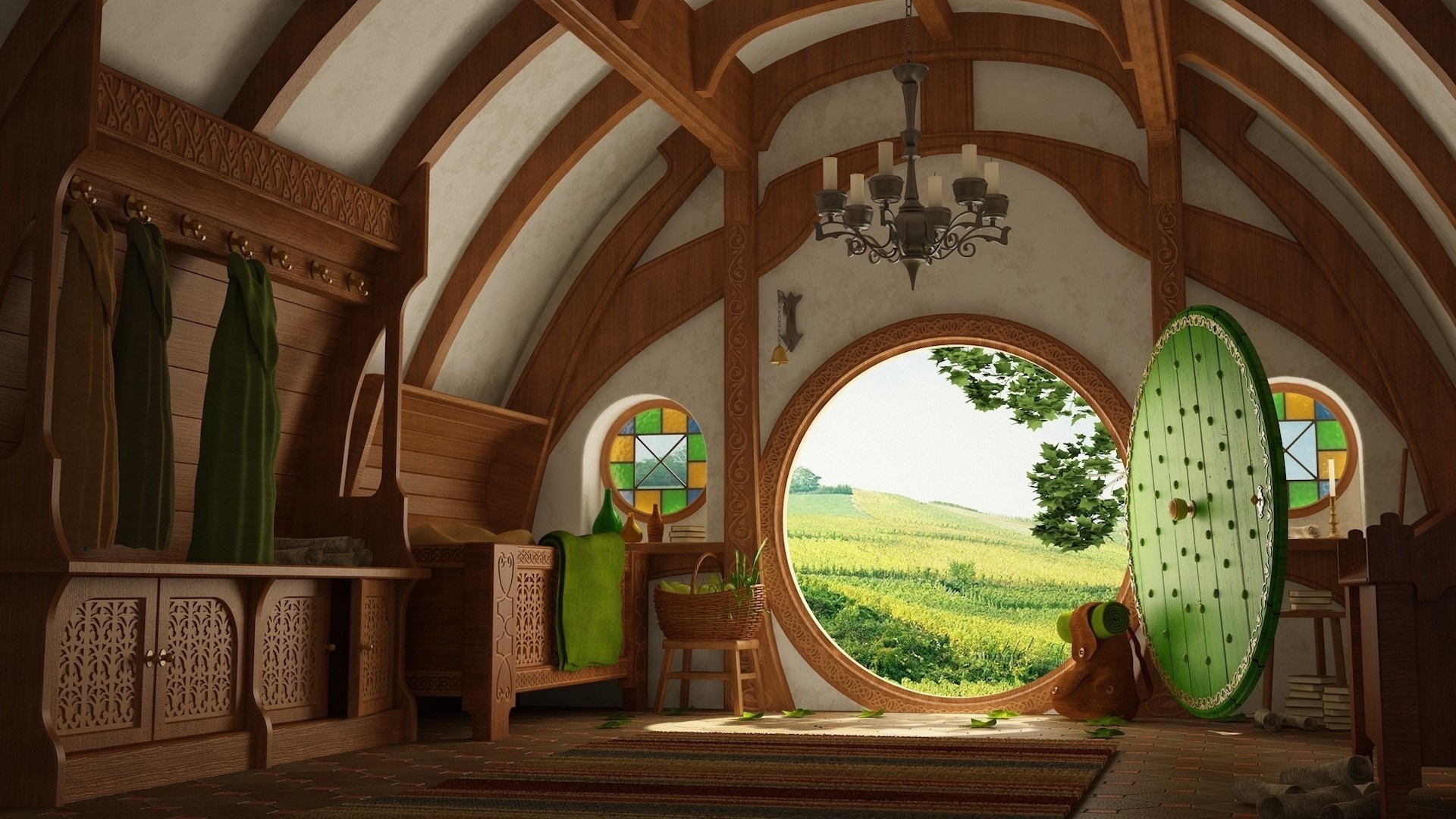 The Hobbit House J R R Tolkien Hobbiton The Lord Of The Rings 