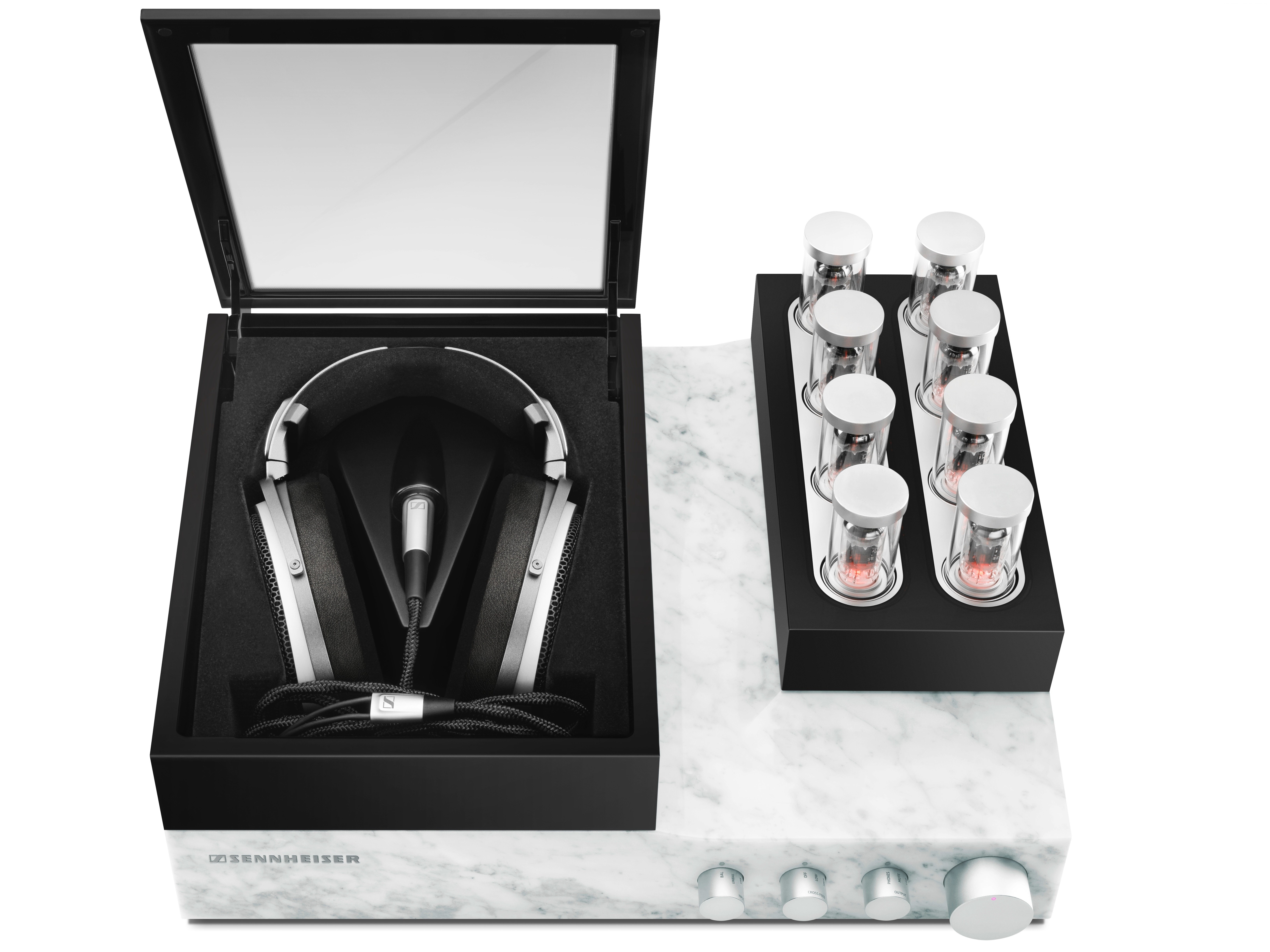 Sennheiser Orpheus Headphones and Vacuum Tube Amplifier HD Wallpaper