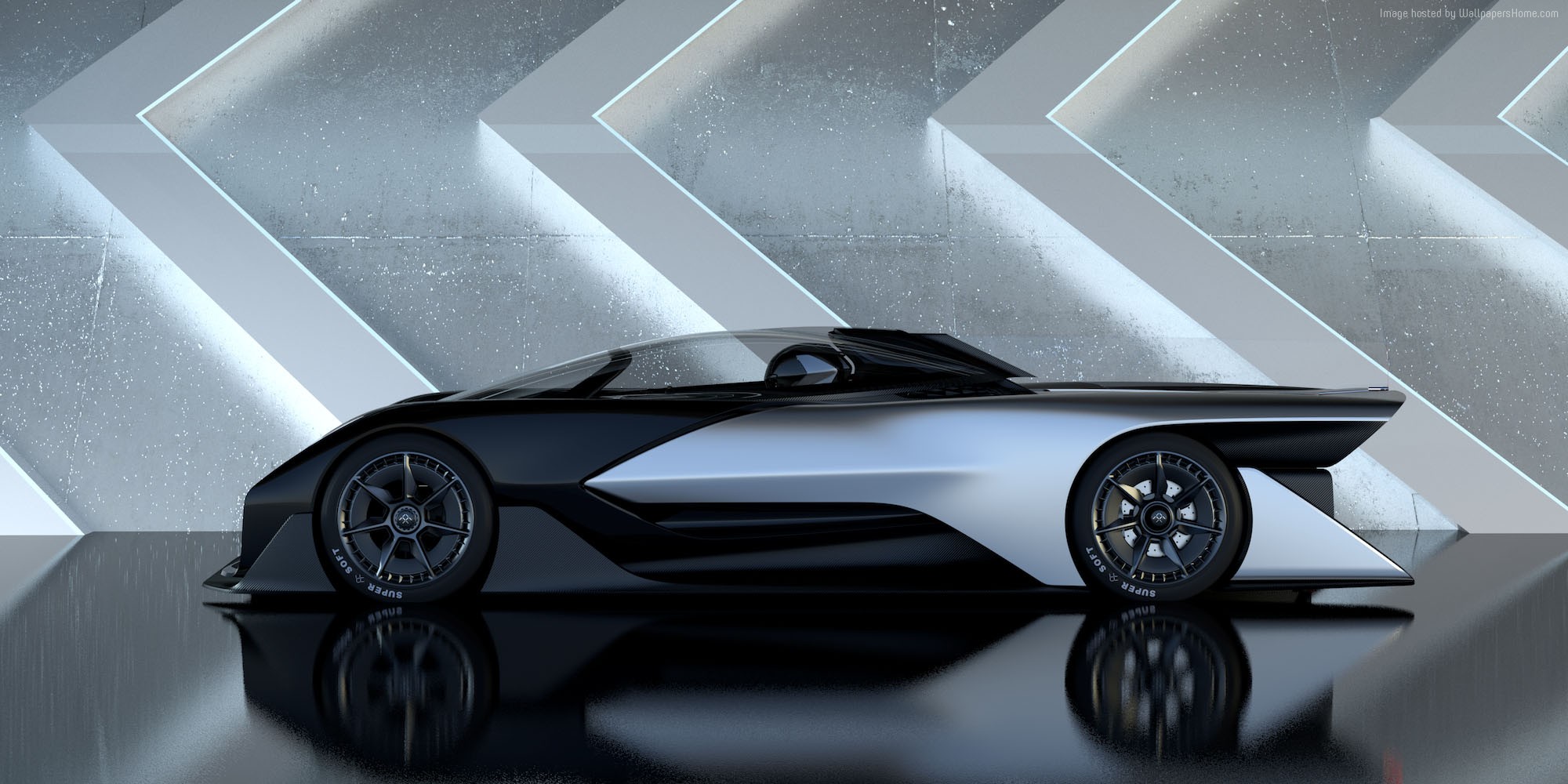 Faraday Future FFZERO1 electric concept car HD Wallpaper