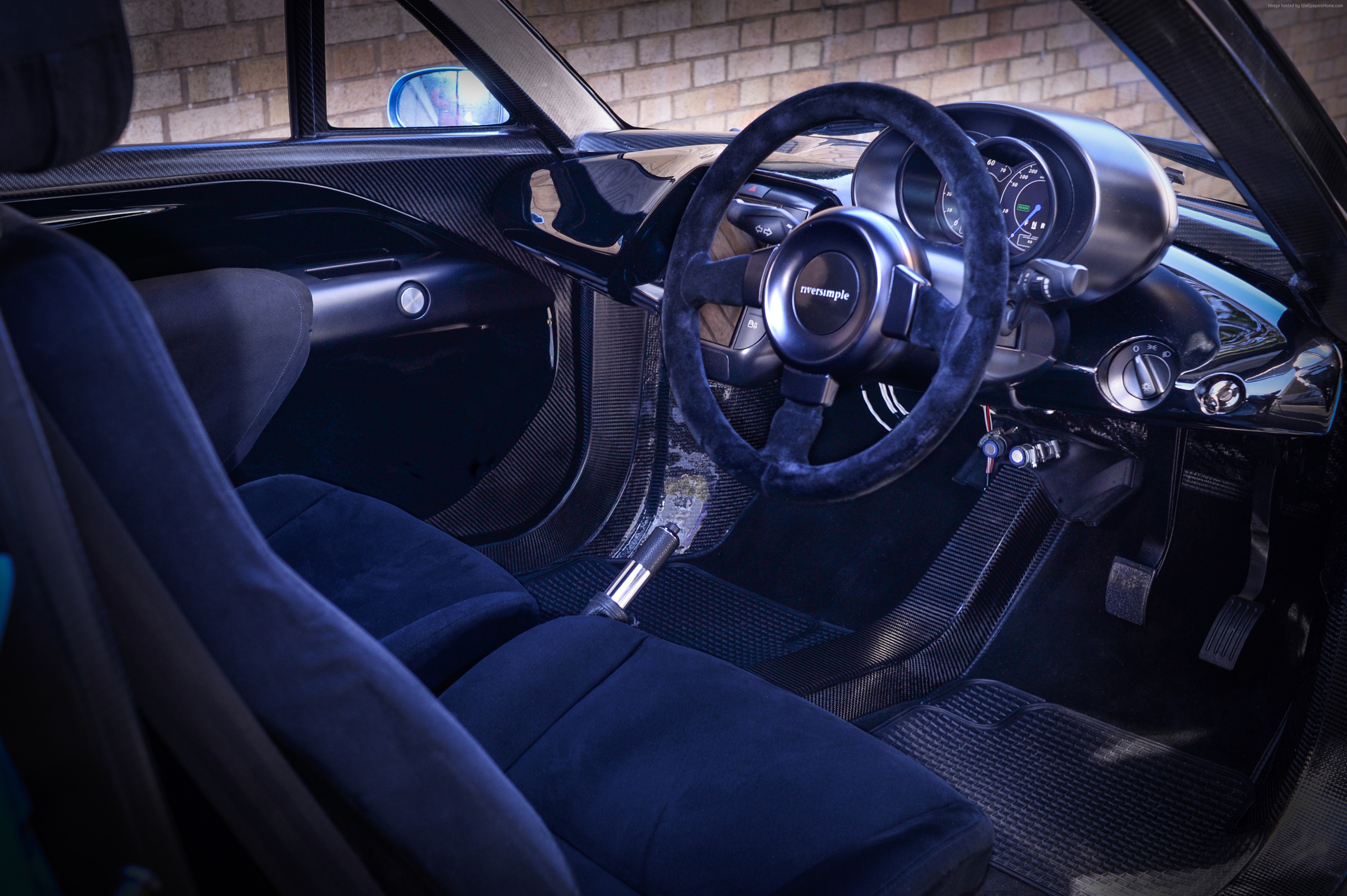 Riversimple Rasa hydrogen car interior HD Wallpaper