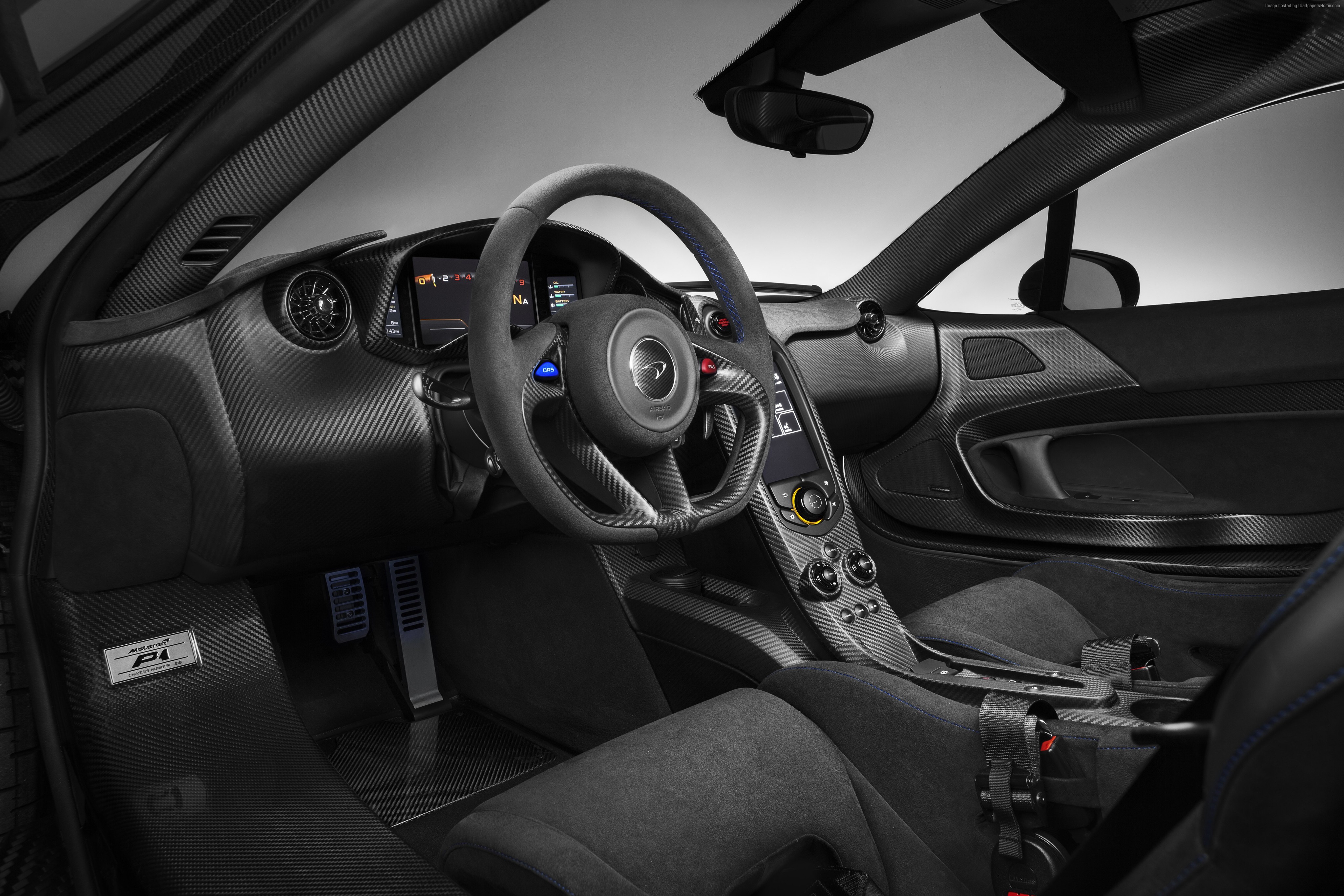 McLaren MSO P1 Interior HD Wallpaper