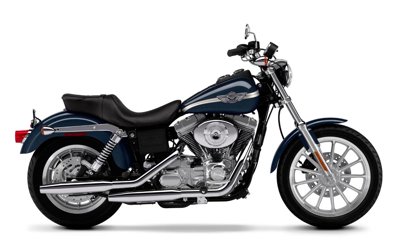 Harley Davidson Dyna Super Glide Motorcycle HD Wallpaper