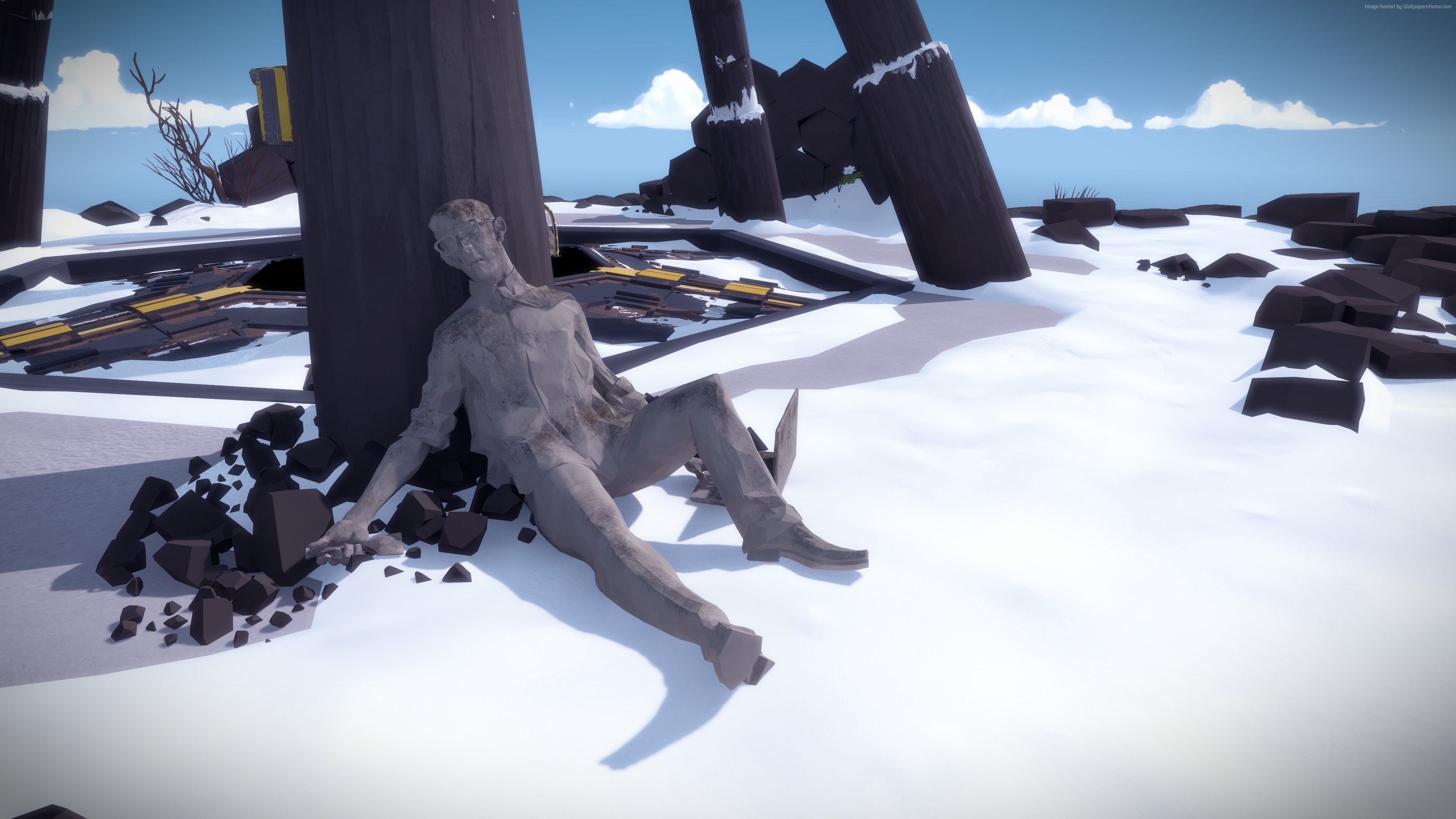 The Witness puzzle game HD Wallpaper