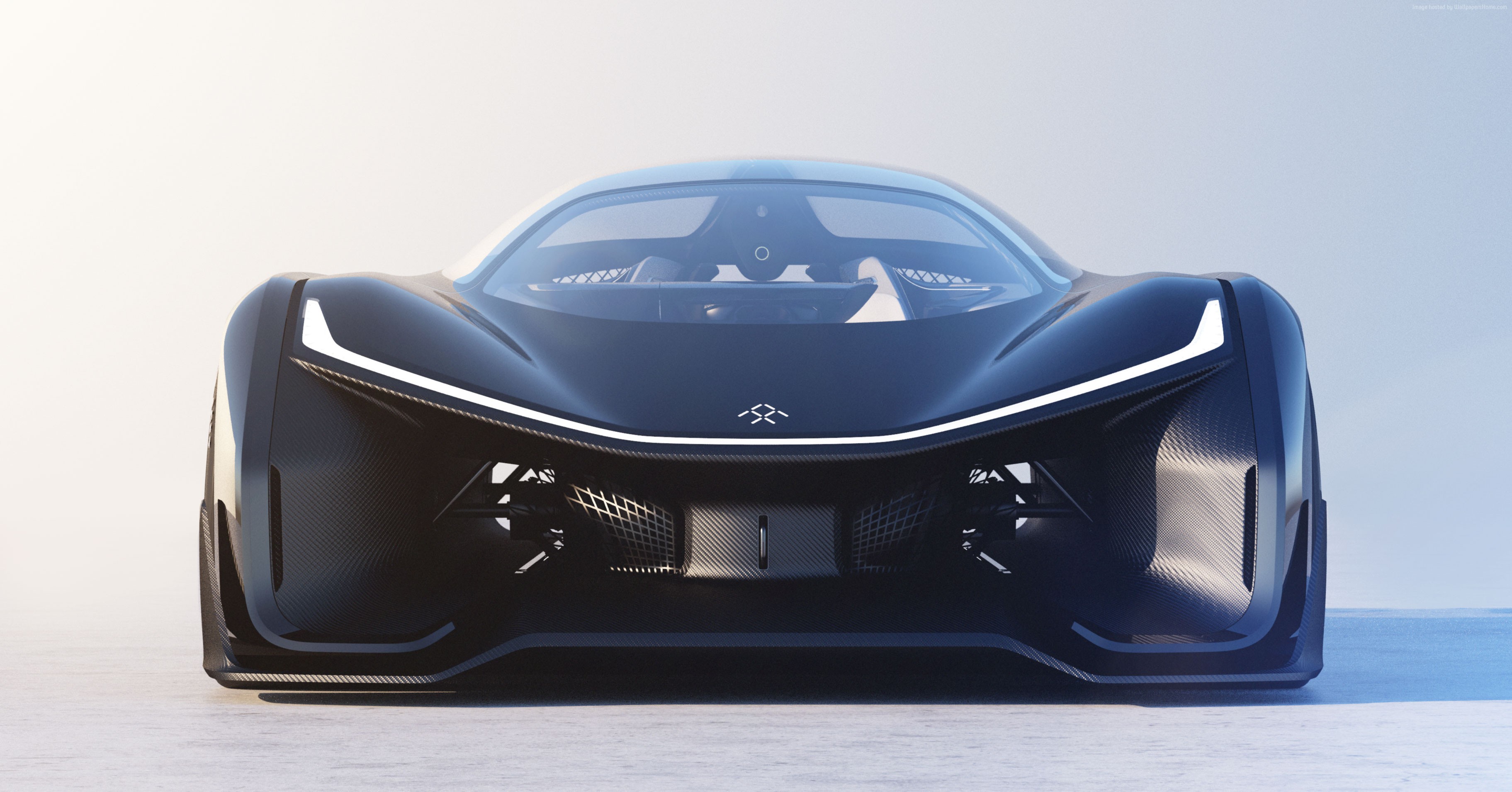 Faraday Future FFZERO1 electric concept car HD Wallpaper