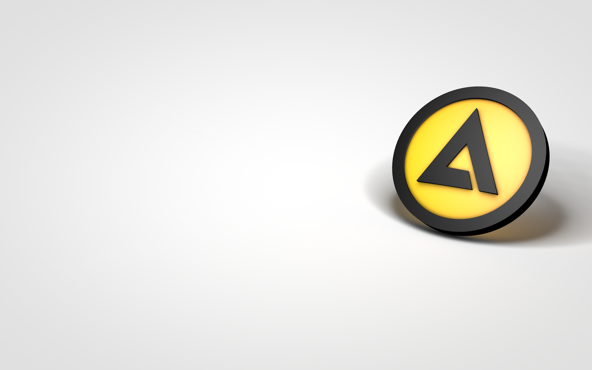 Aimp logo with letter A HD Wallpaper