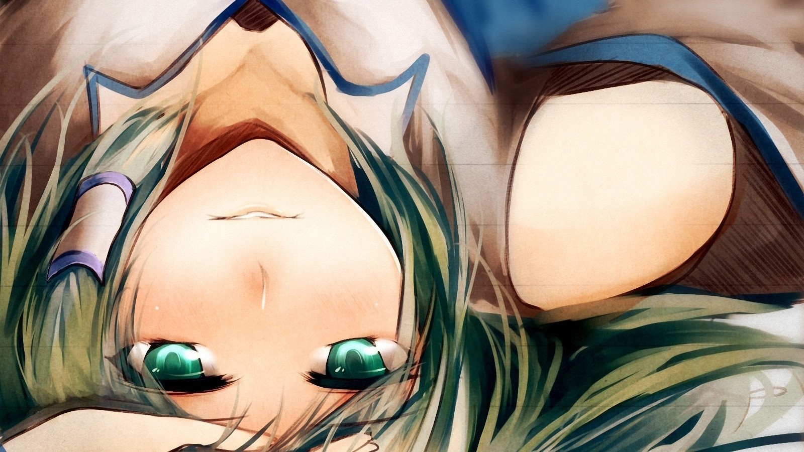 Kochiya Sanae from Touhou Project HD Wallpaper