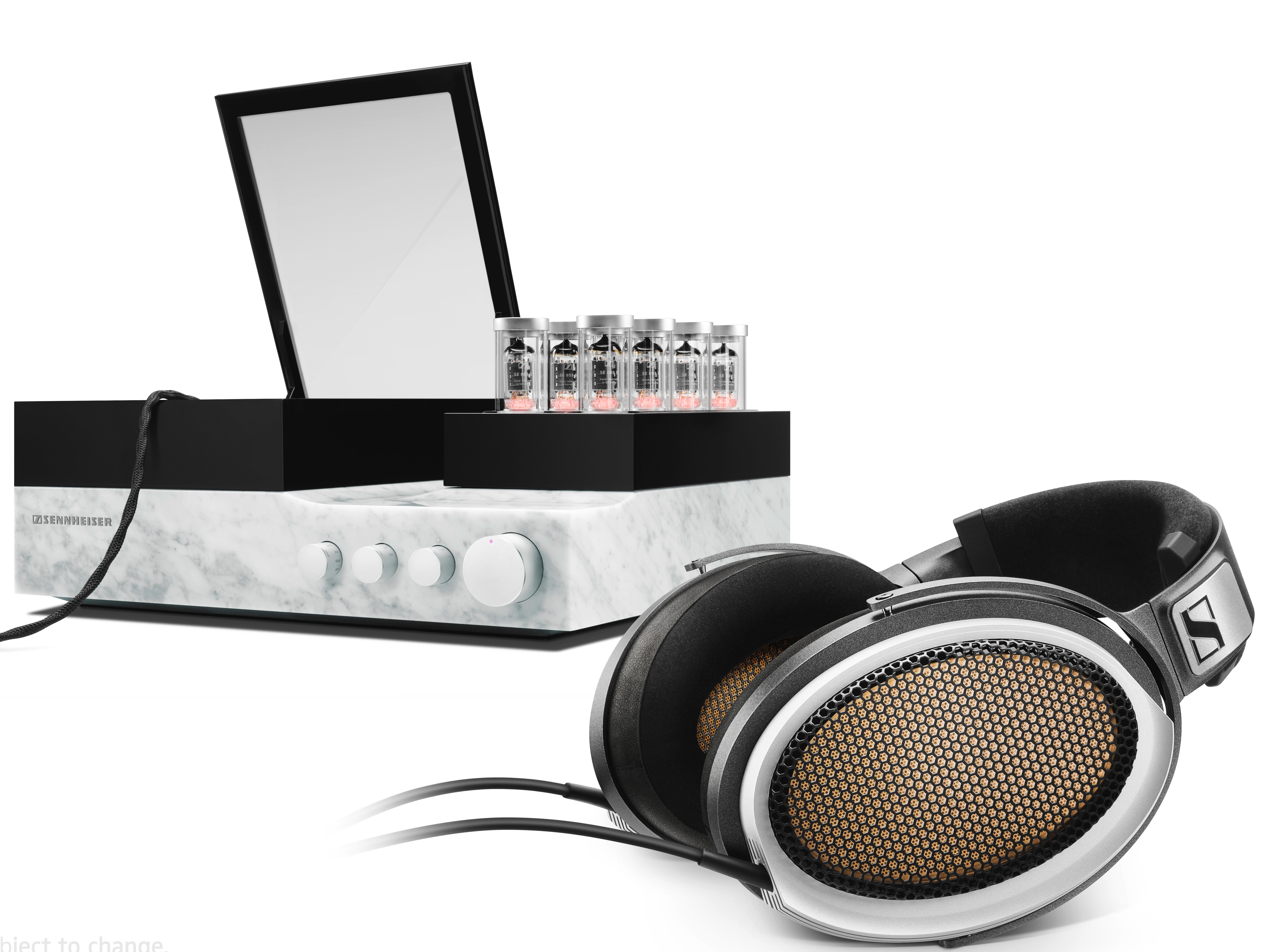 Sennheiser Orpheus headphones and vacuum tube amplifier HD Wallpaper