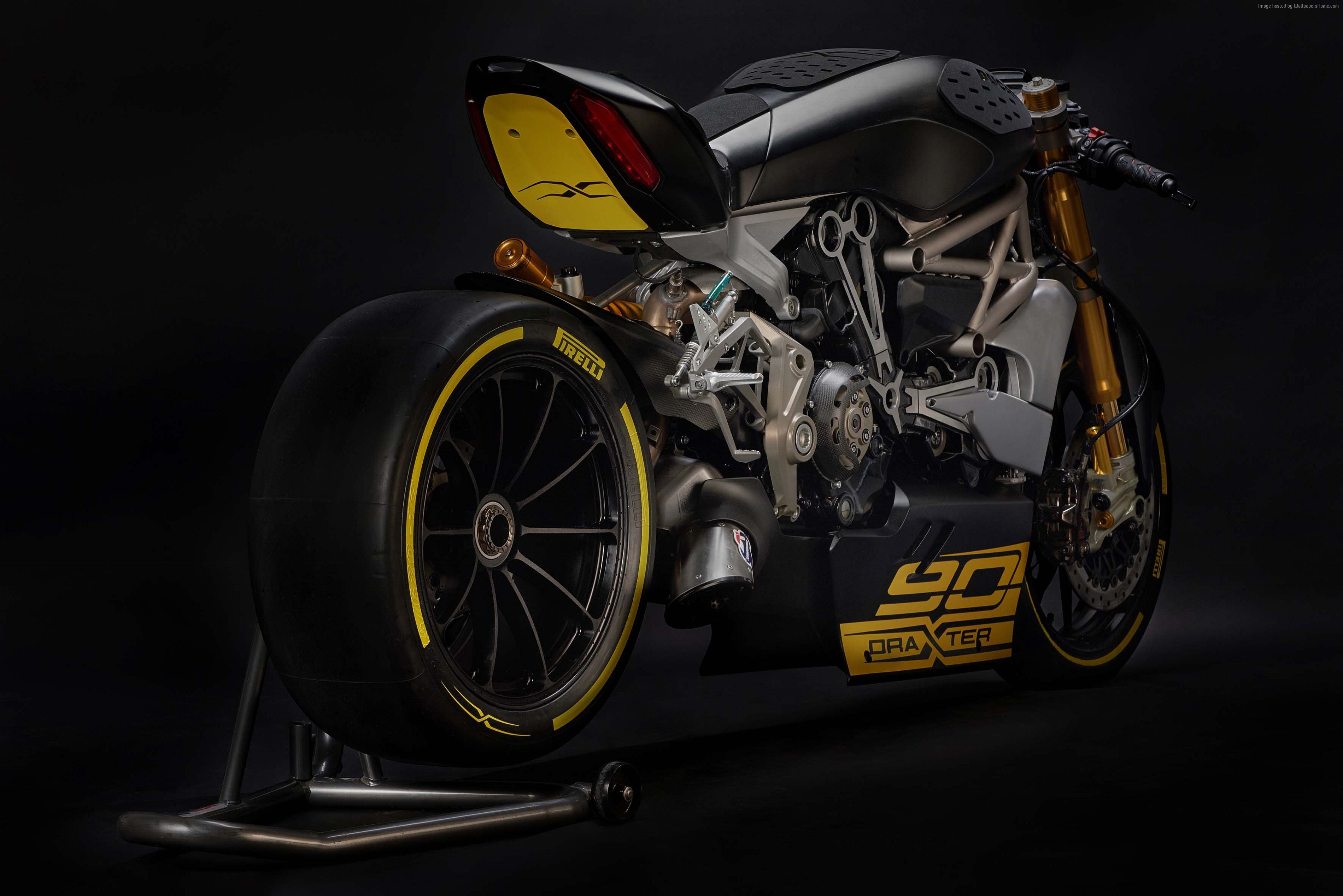 Ducati draXter at Verona Motor Bike Expo 2016 HD Wallpaper