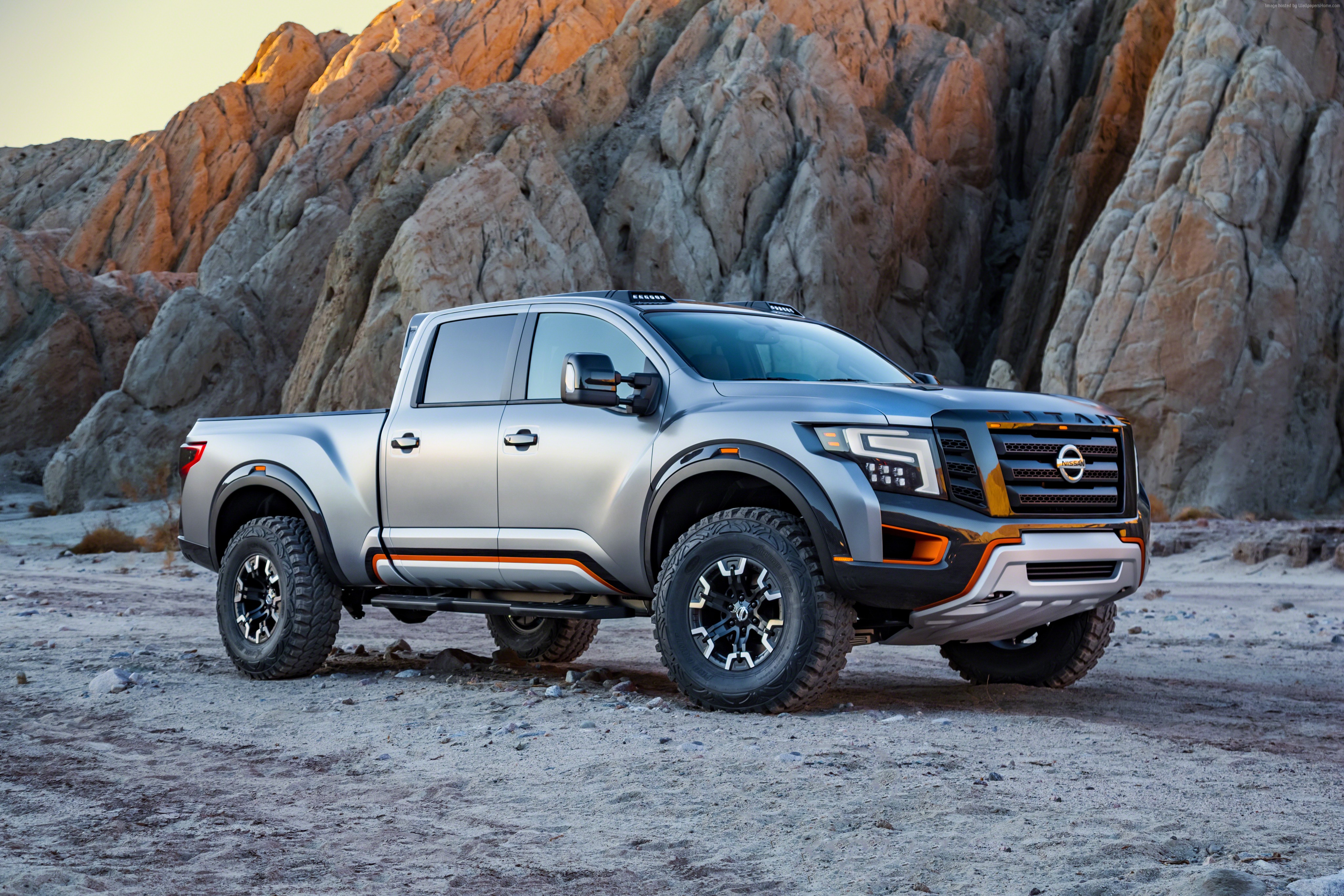 Nissan Titan Warrior concept truck off-road HD Wallpaper