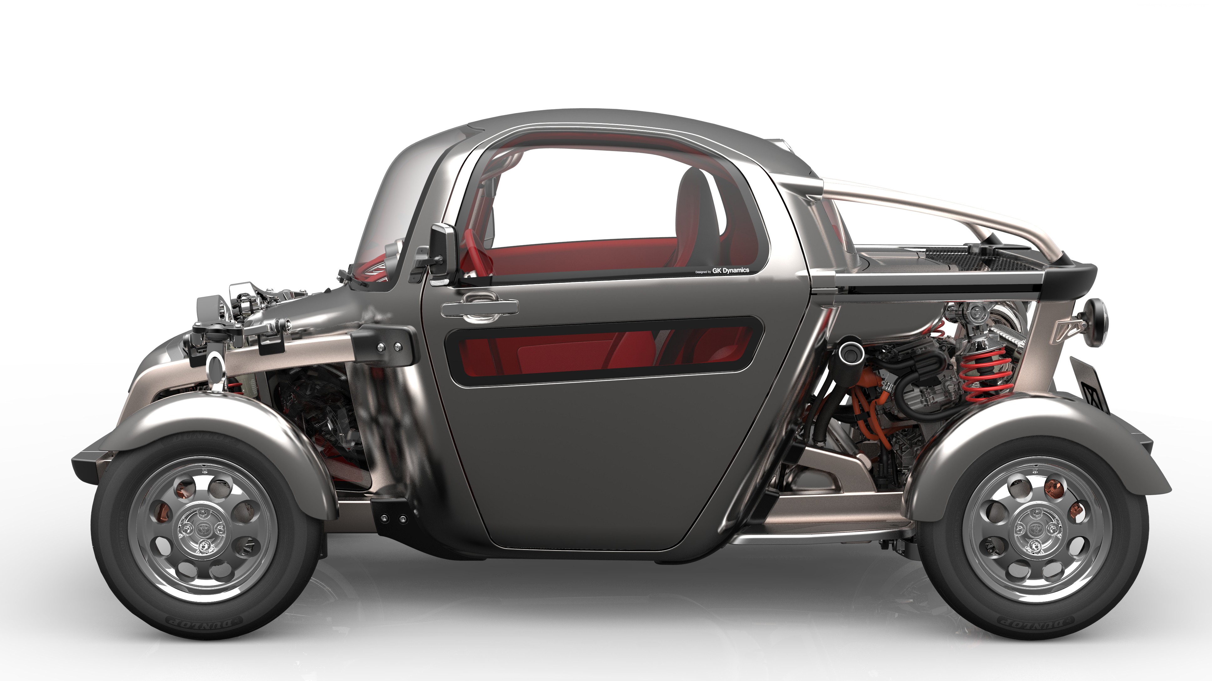 Toyota Kikai concept car at CES 2016 HD Wallpaper