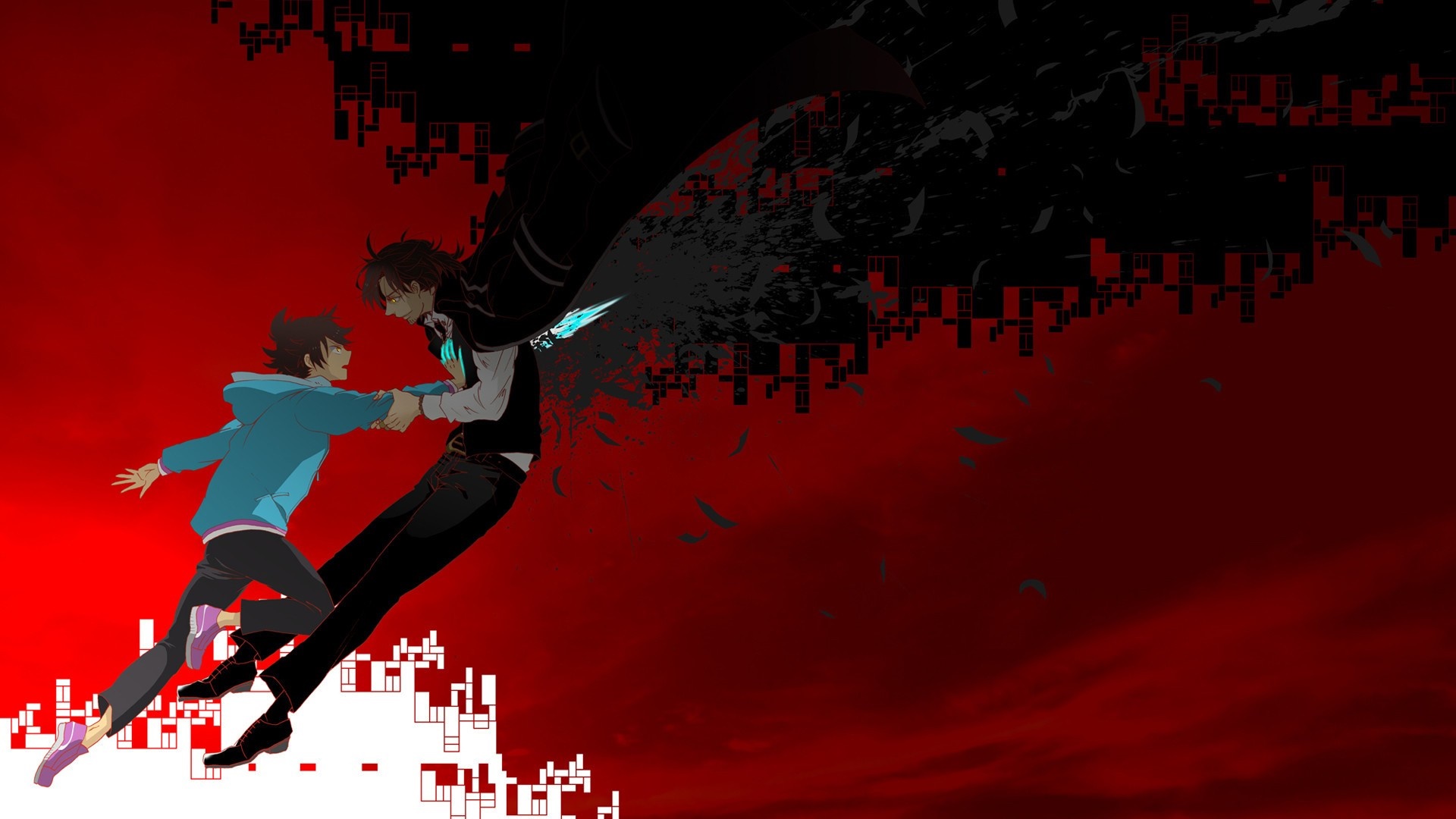 Masaki and Kimimune from C The Money of Soul and Possibility Control HD Wallpaper