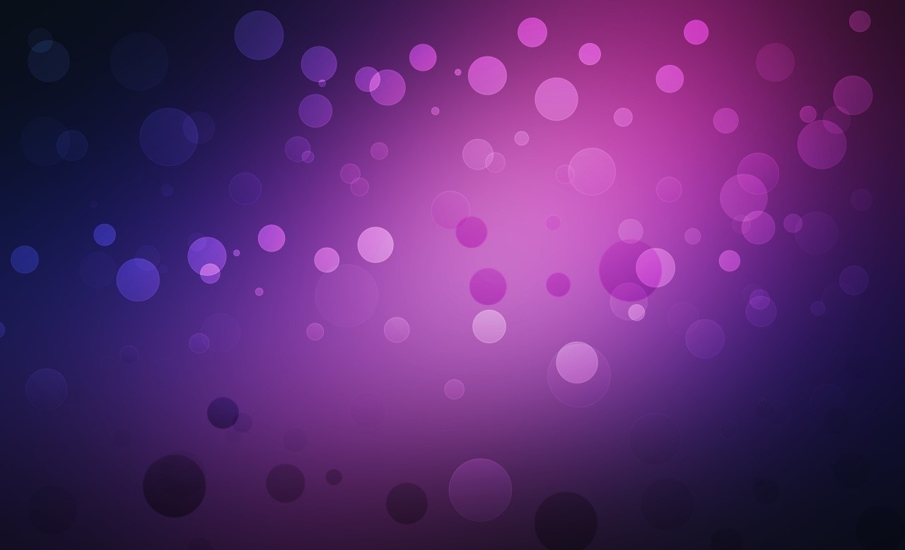 Purple and pink bokeh circles illustration HD Wallpaper