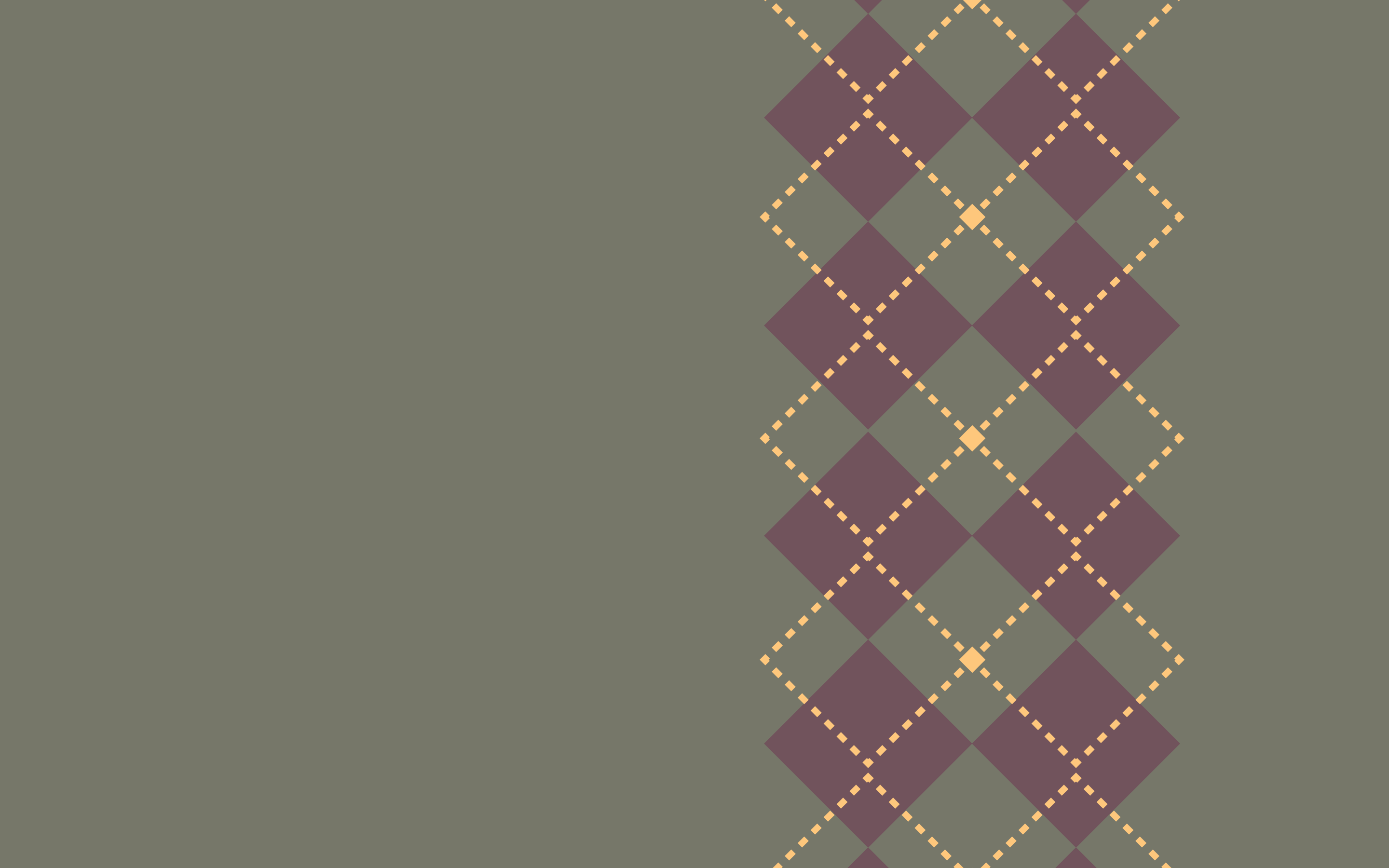 Argyle pattern on a muted green background HD Wallpaper