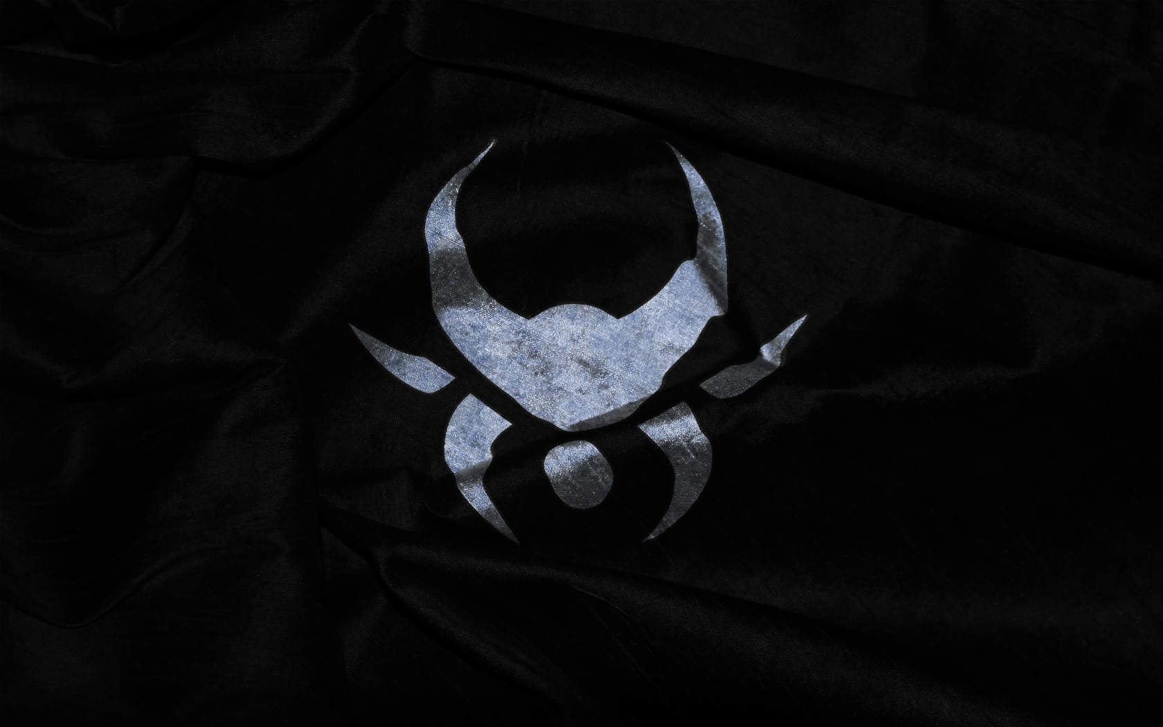 Angel Cartel logo from EVE Online on black fabric HD Wallpaper