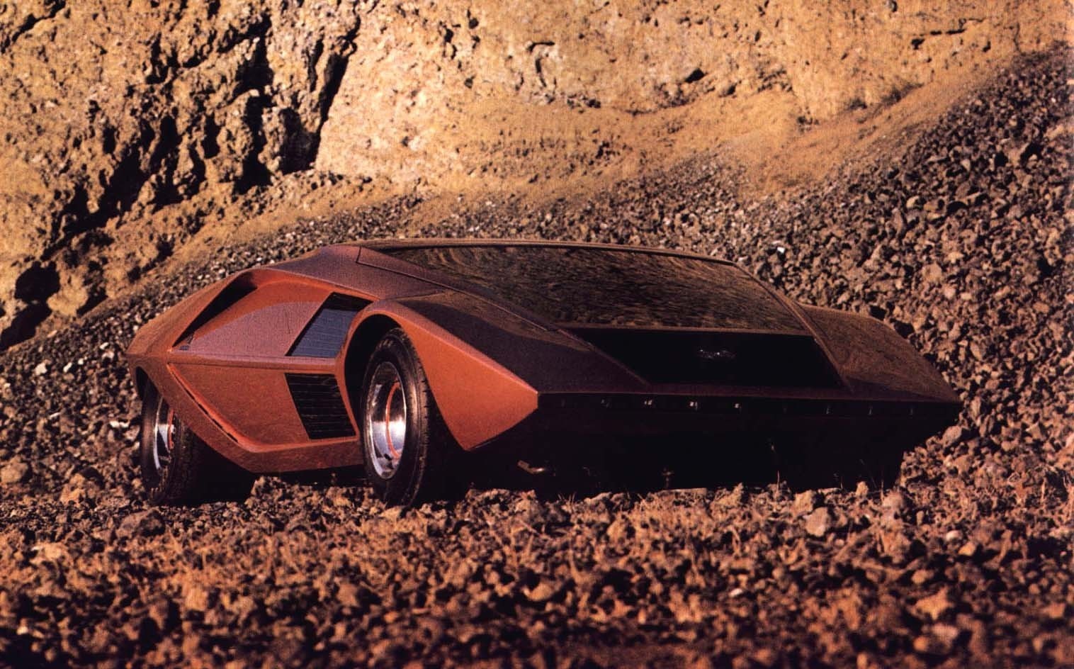 Bertone Stratos HF Zero concept car HD Wallpaper