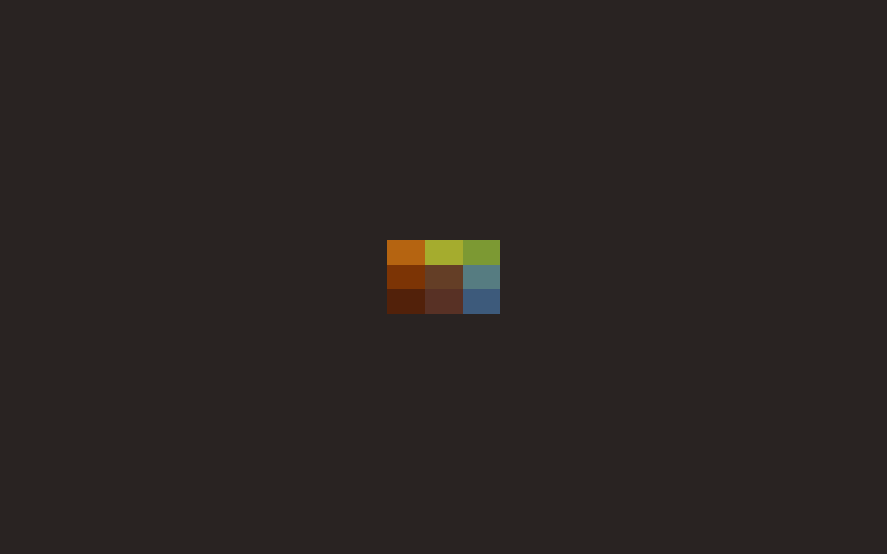 Pixelated color palette on dark background HD Wallpaper