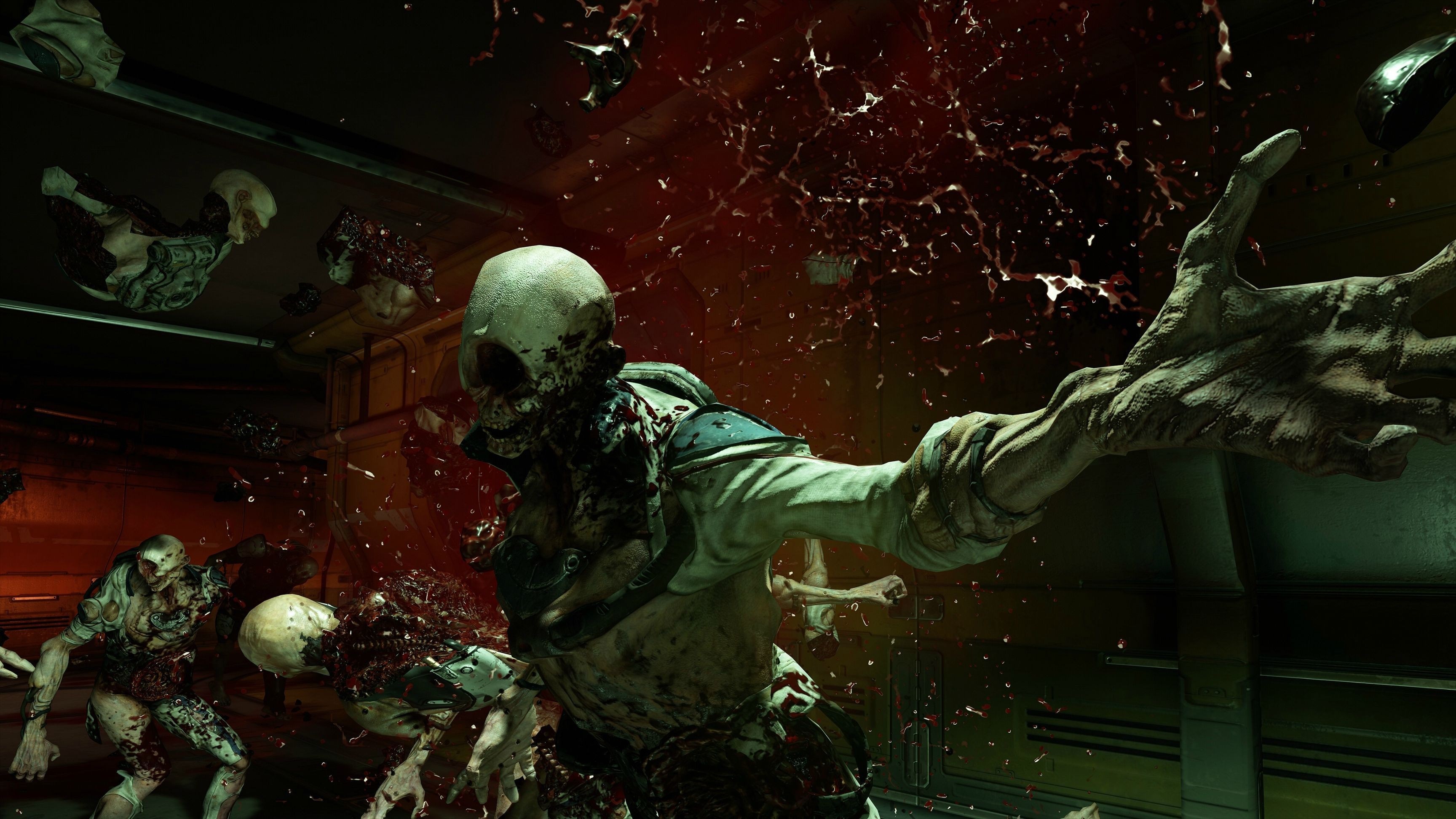 Demons in Doom 4 HD Wallpaper