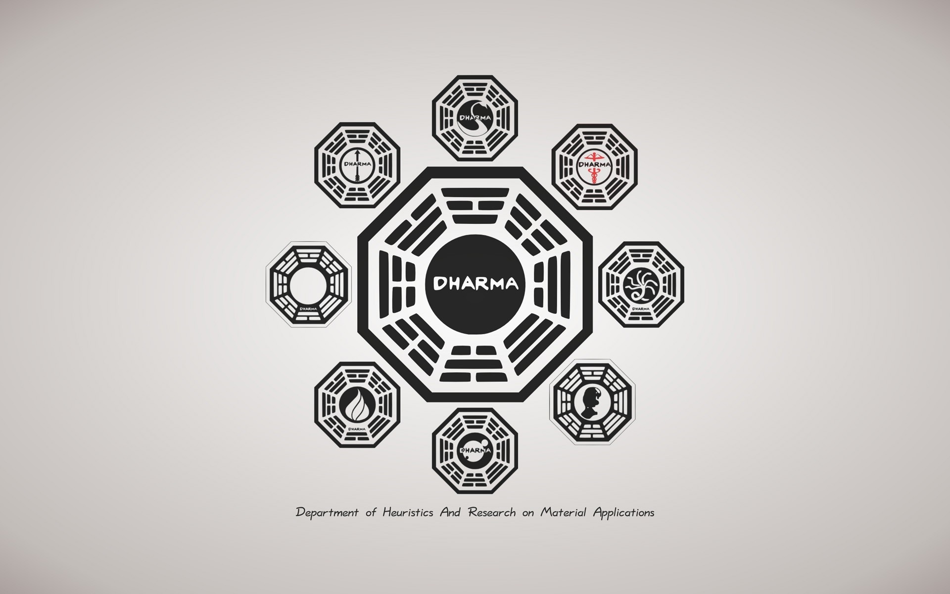 Dharma Initiative logos from Lost HD Wallpaper