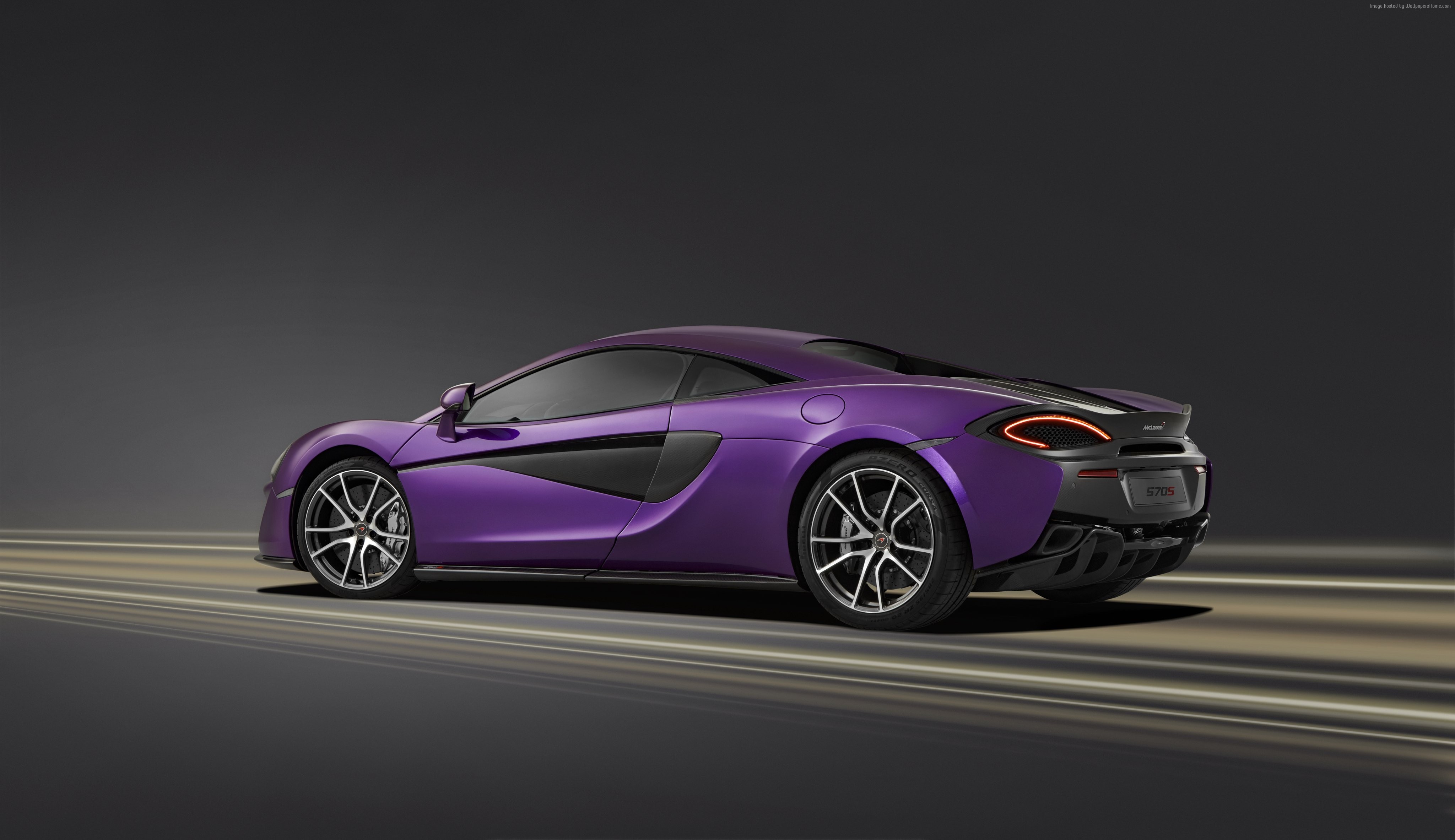 Purple McLaren 570S MSO Sport Series HD Wallpaper