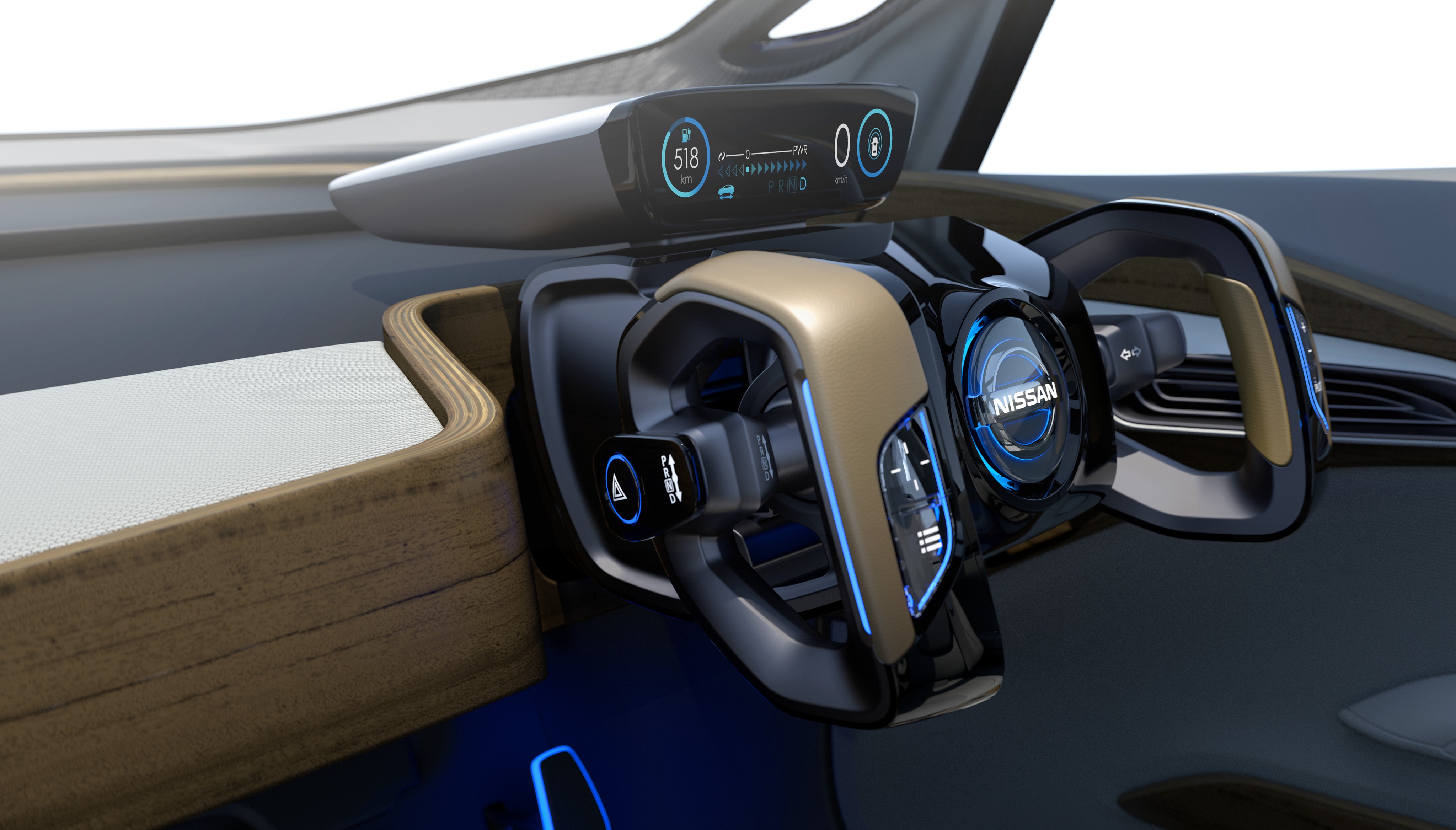 Nissan IDS Concept Car Interior HD Wallpaper