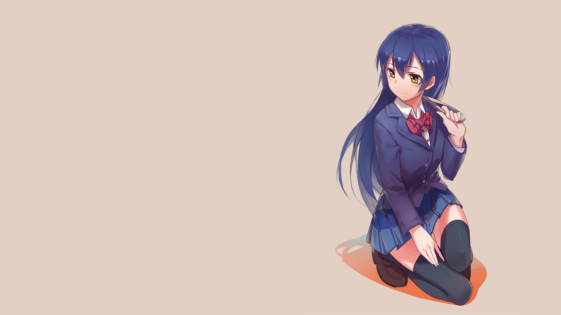 Sonoda Umi from Love Live school uniform HD Wallpaper