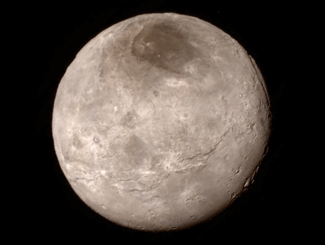 Charon, moon of Pluto HD Wallpaper