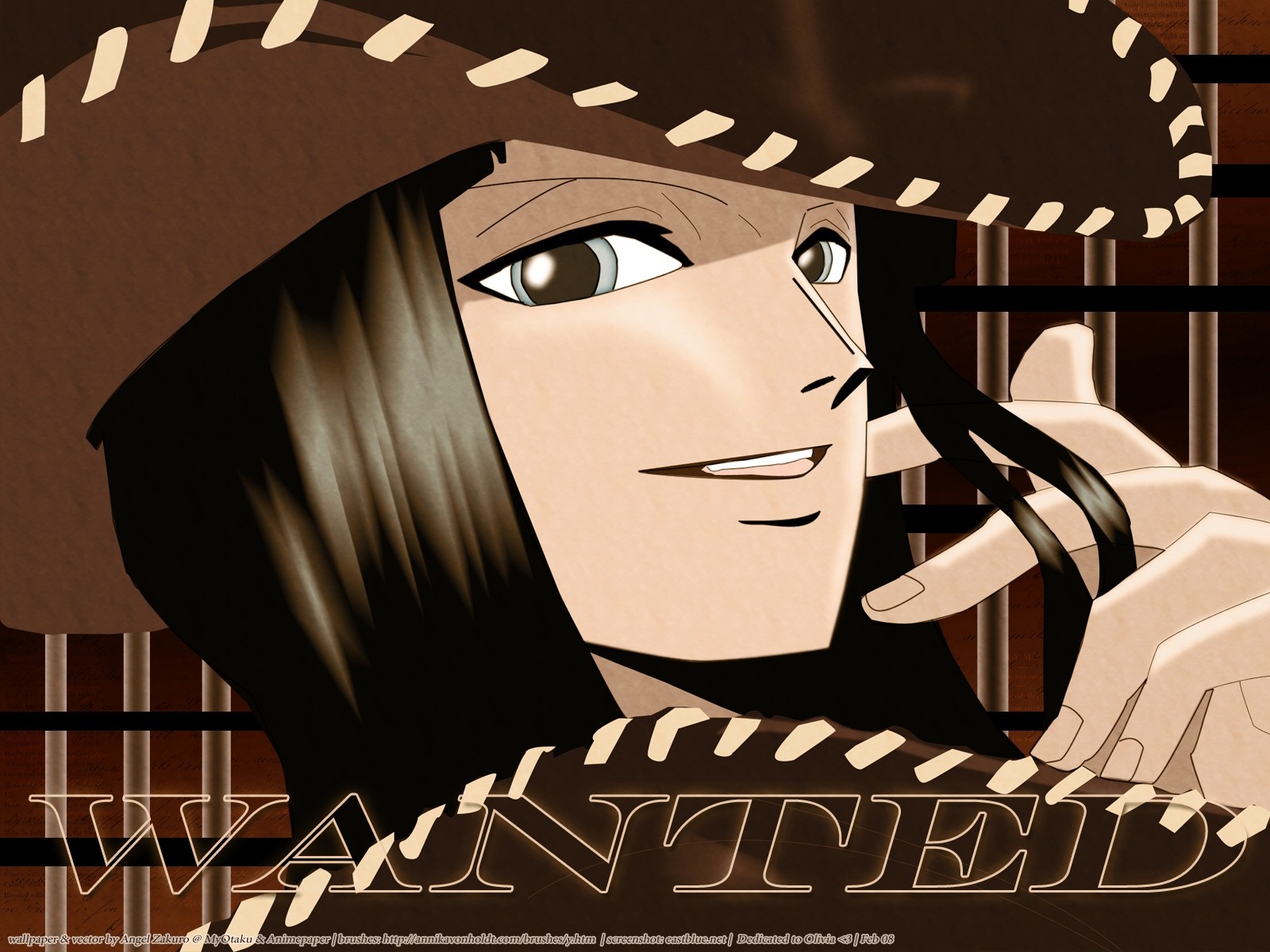 Nico Robin from One Piece Wanted Poster HD Wallpaper