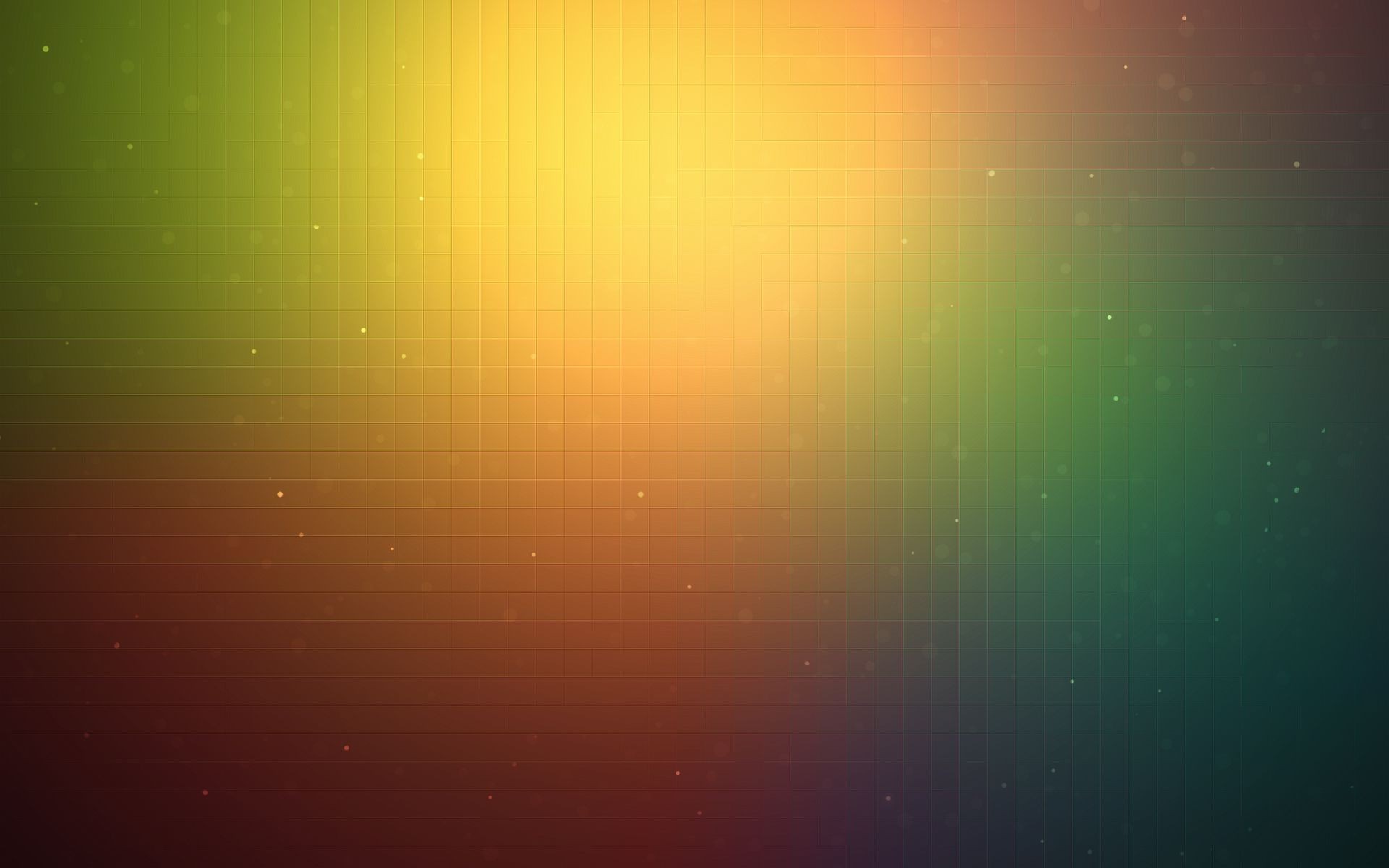 Abstract gradient with light particles and grid overlay HD Wallpaper