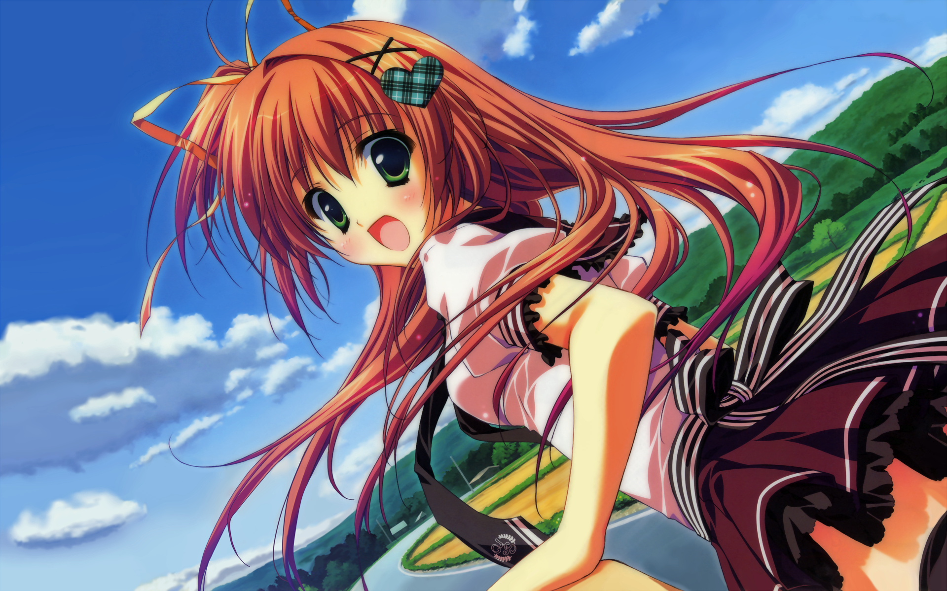 Ui Nakatsugawa from Hoshizora e Kakaru Hashi HD Wallpaper