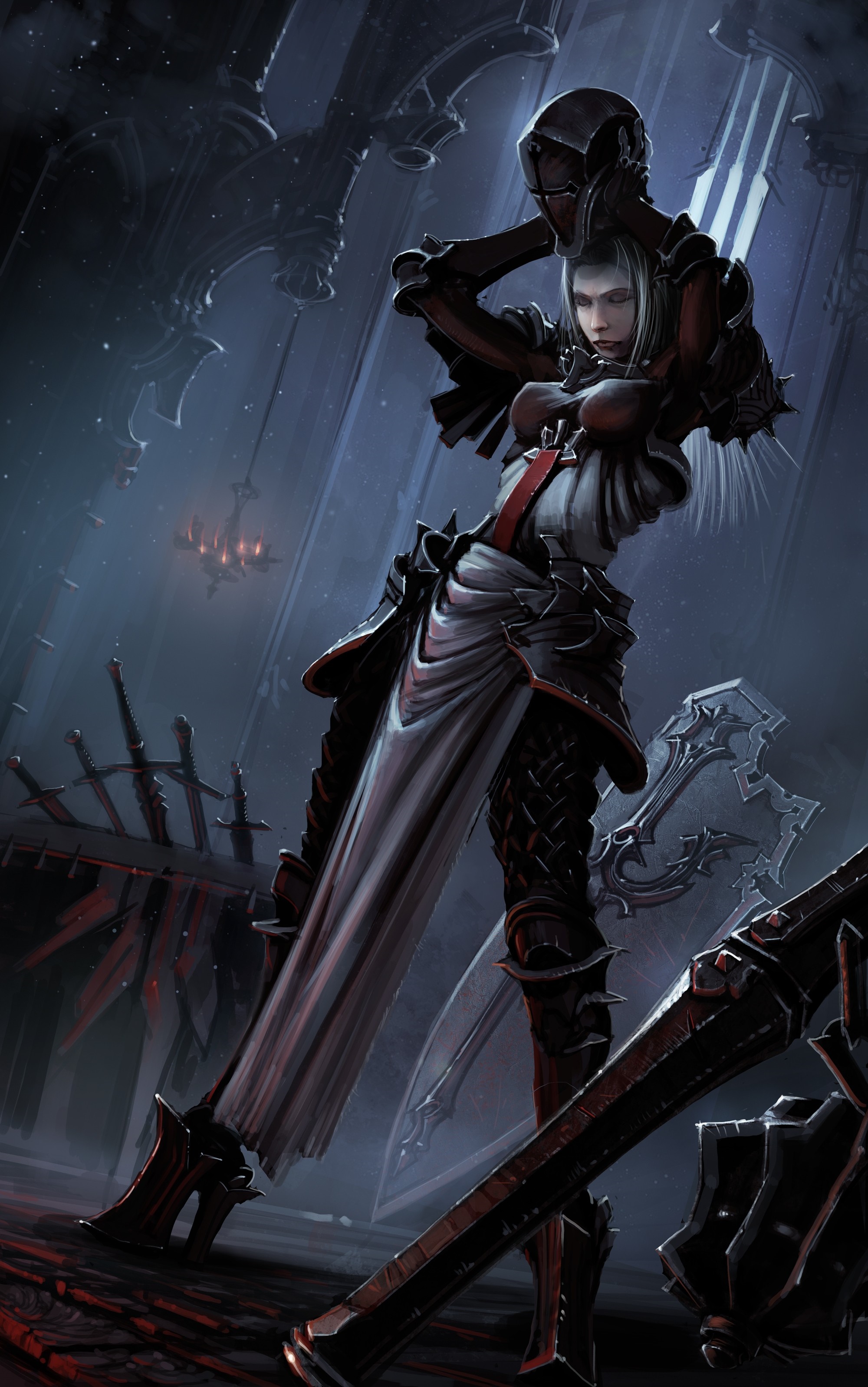 Crusader from Diablo HD Wallpaper
