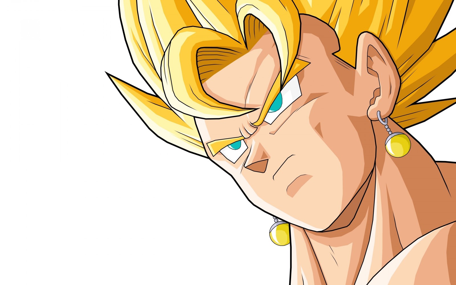 Vegito from Dragon Ball Z illustration HD Wallpaper