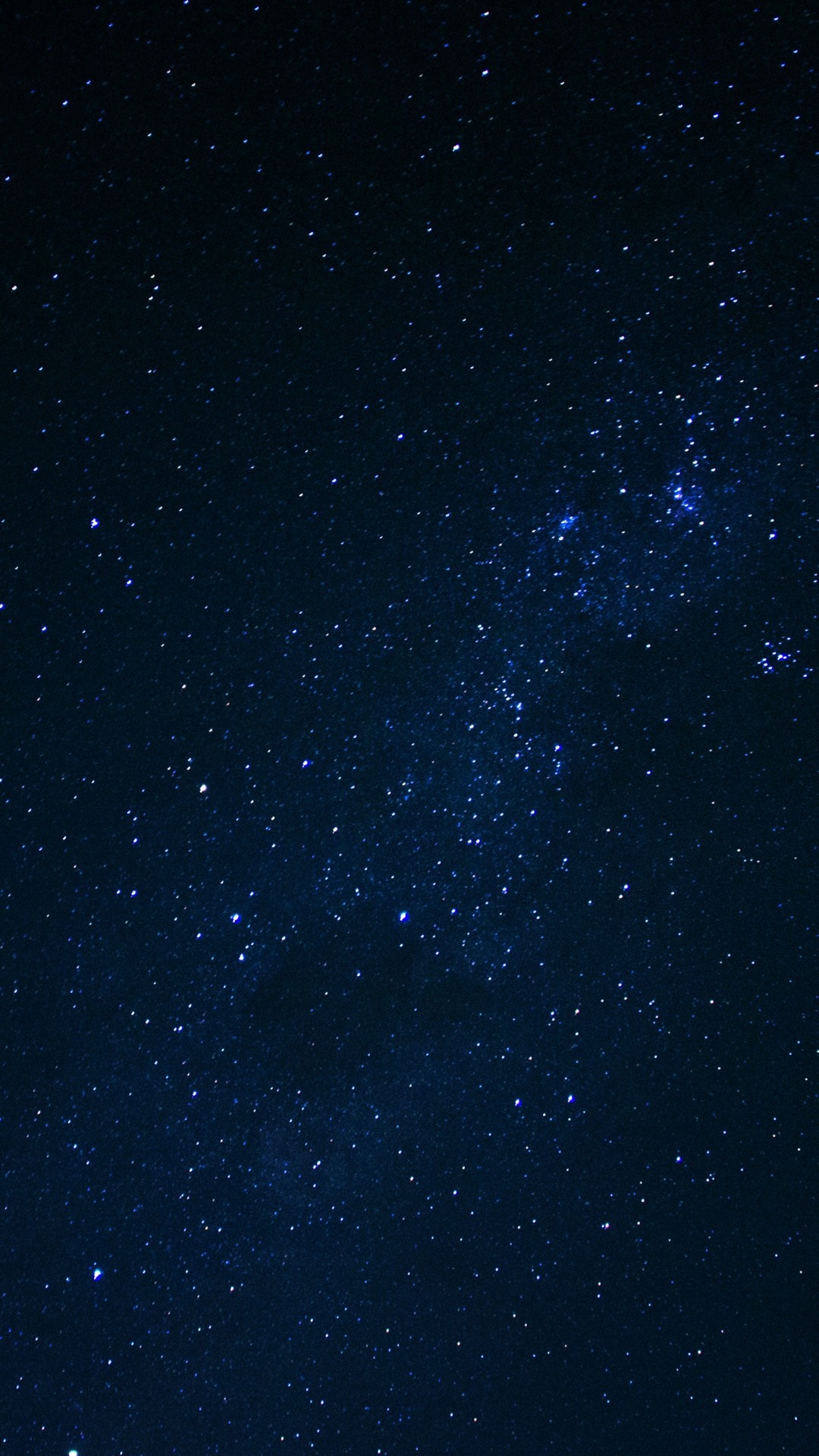 A dark night sky filled with countless stars HD Wallpaper